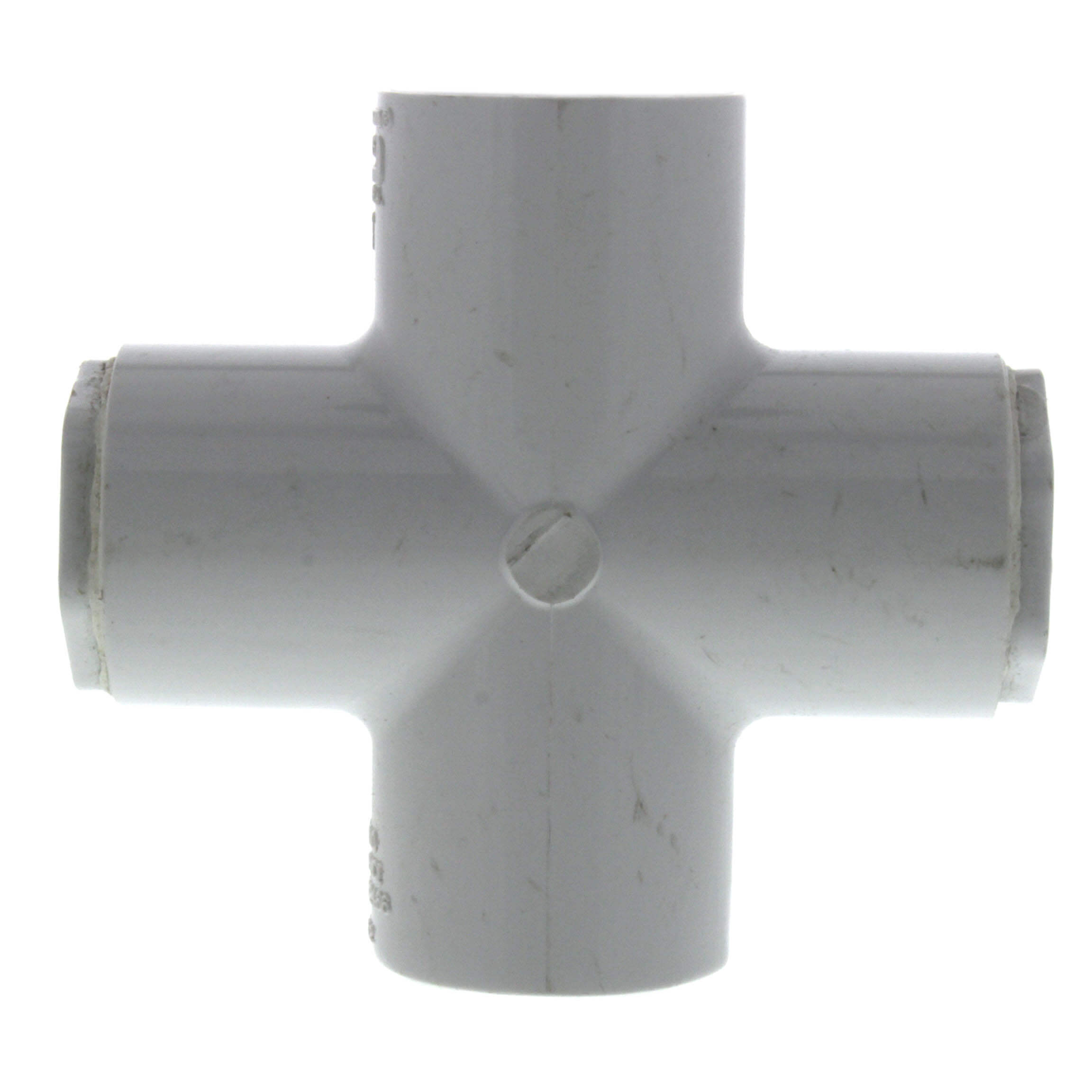 SPEARS VALVES 420-130 Reducer Cross, Socket, Schedule 40, Bushed, 1 x 1/2 Size, PVC | BU6QQG