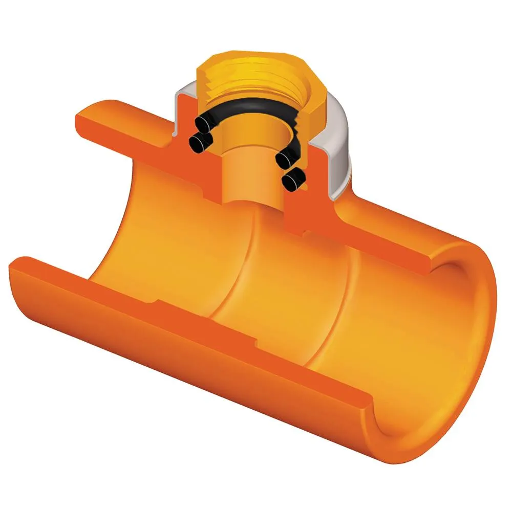 SPEARS VALVES 4202-209 G Head Tee, Socket x Socket x Thread, 1-1/2 x 1/2, CPVC | BU6QXX