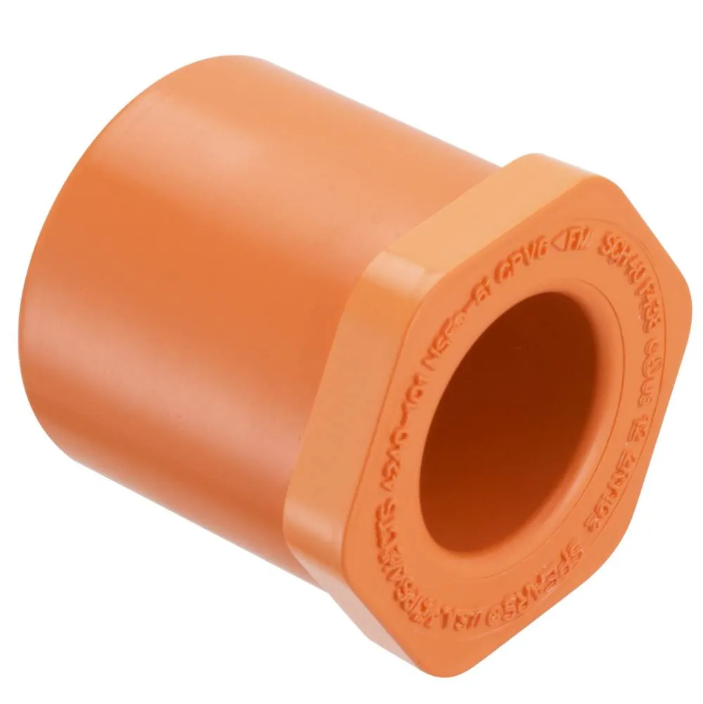 SPEARS VALVES 4240-101 Transition Bushing, Ips Spigot x CTS Socket, 3/4 x 1/2 Size, CPVC | BU6RGZ