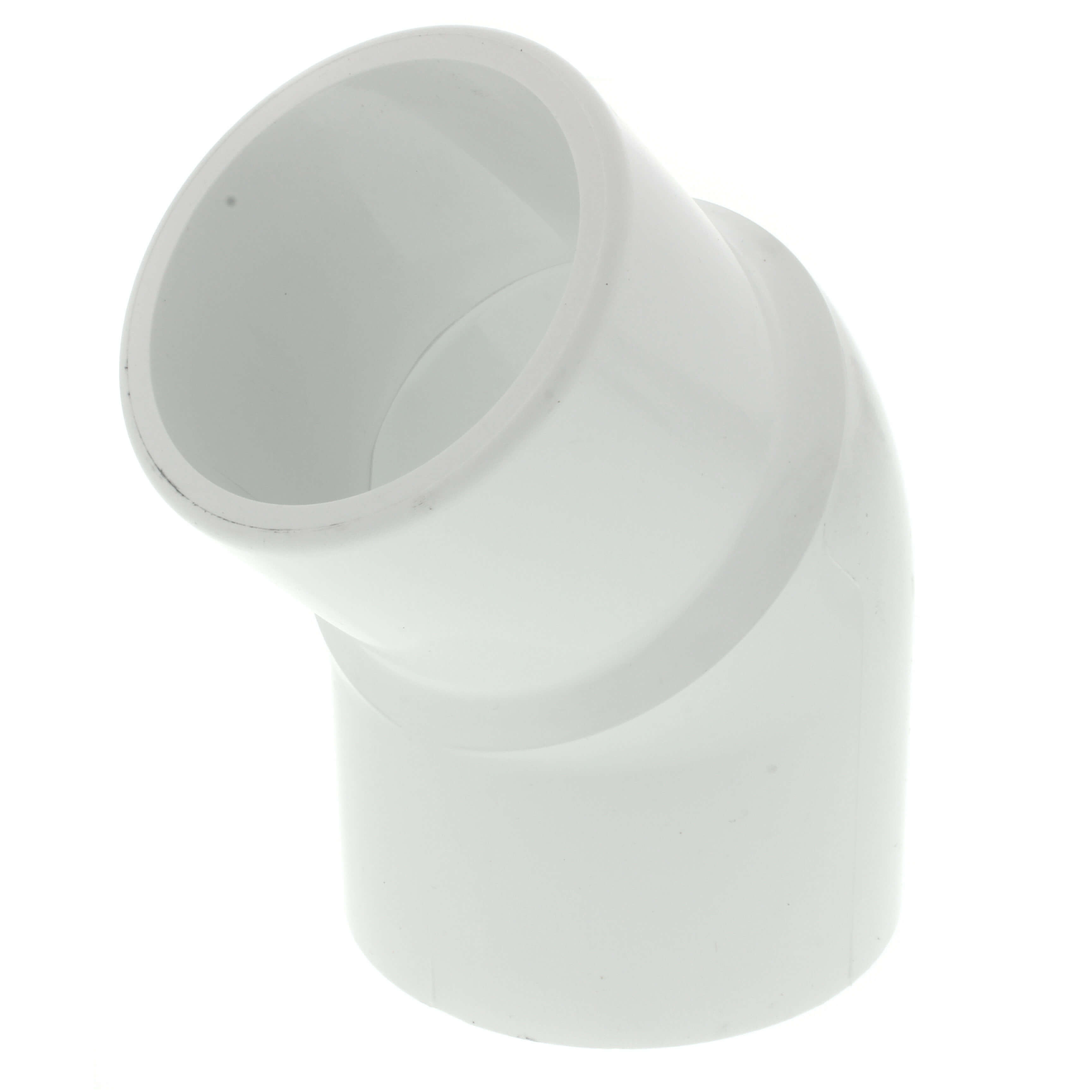 SPEARS VALVES 427-025 45 Deg. Street Elbow, Spigot x Socket, 2-1/2 Size, PVC | BU6RLM