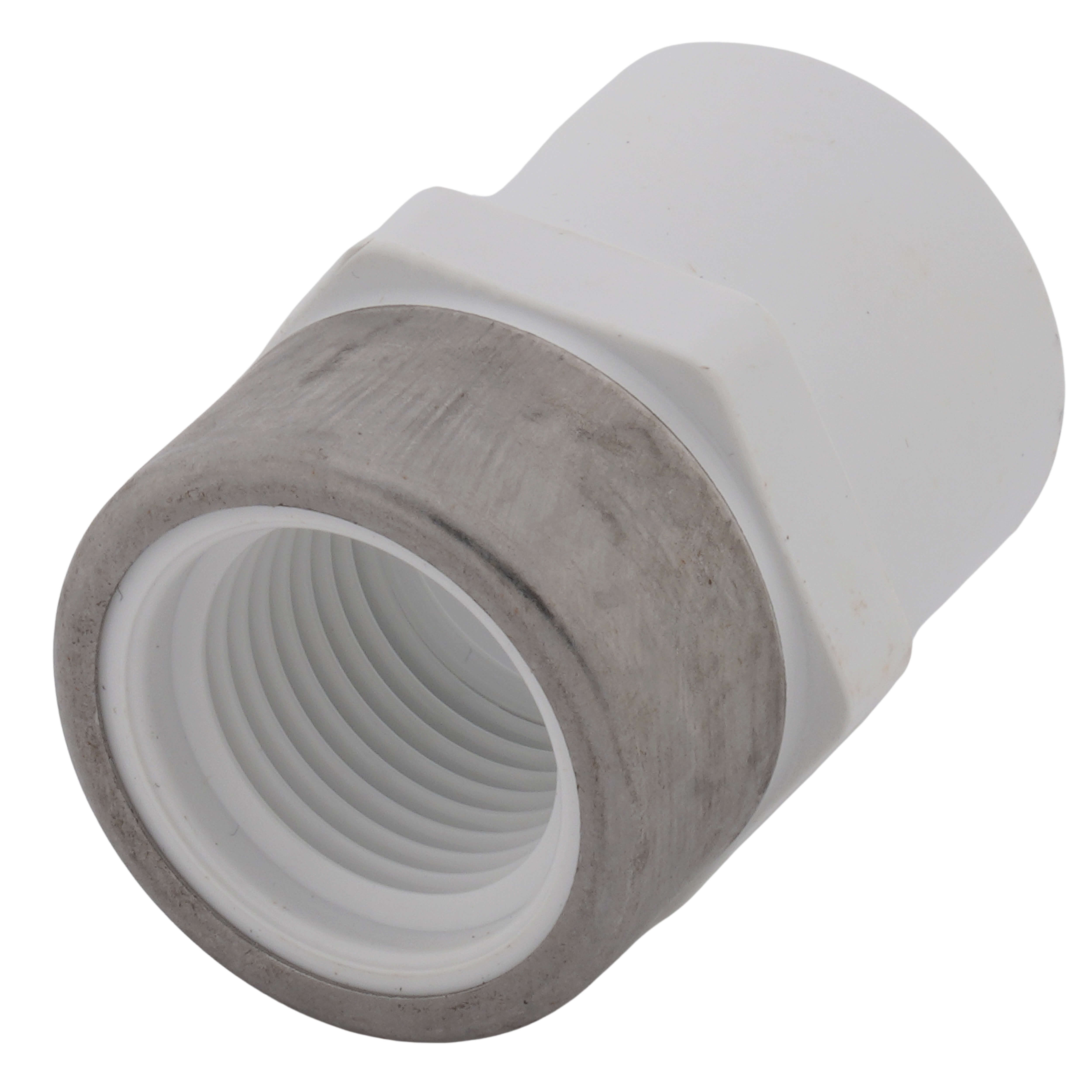 SPEARS VALVES 435-005SR Special Reinforced Female Adapter, Socket x FPT, 1/2 Size, PVC | BU6TXZ