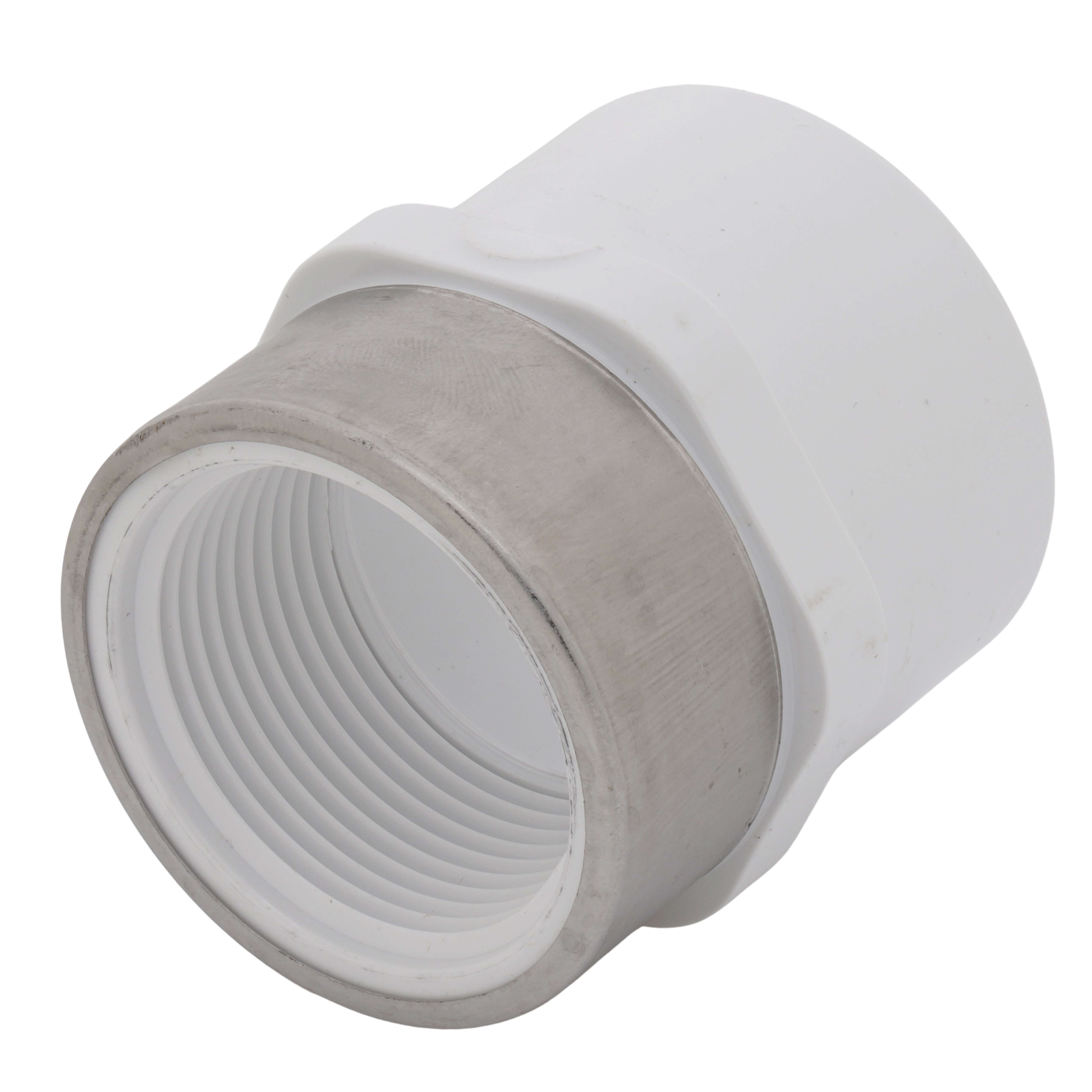 SPEARS VALVES 435-012SR Special Reinforced Female Adapter, Socket x FPT, 1-1/4 Size, PVC | BU7MJZ