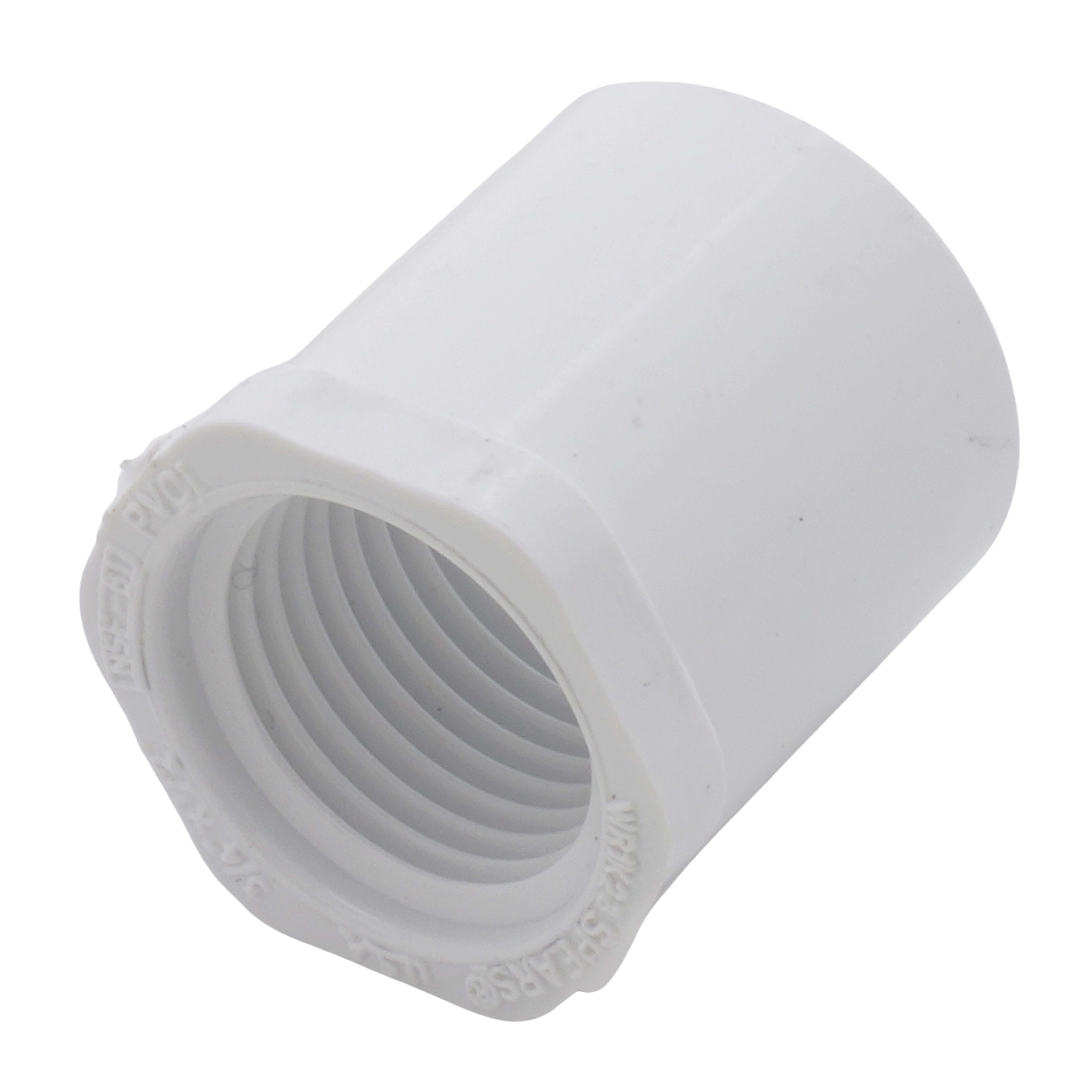 SPEARS VALVES 438-101 Reducer Bushing, Spigot x FPT, Schedule 40, 3/4 x 1/2 Size, PVC | BU7JDU