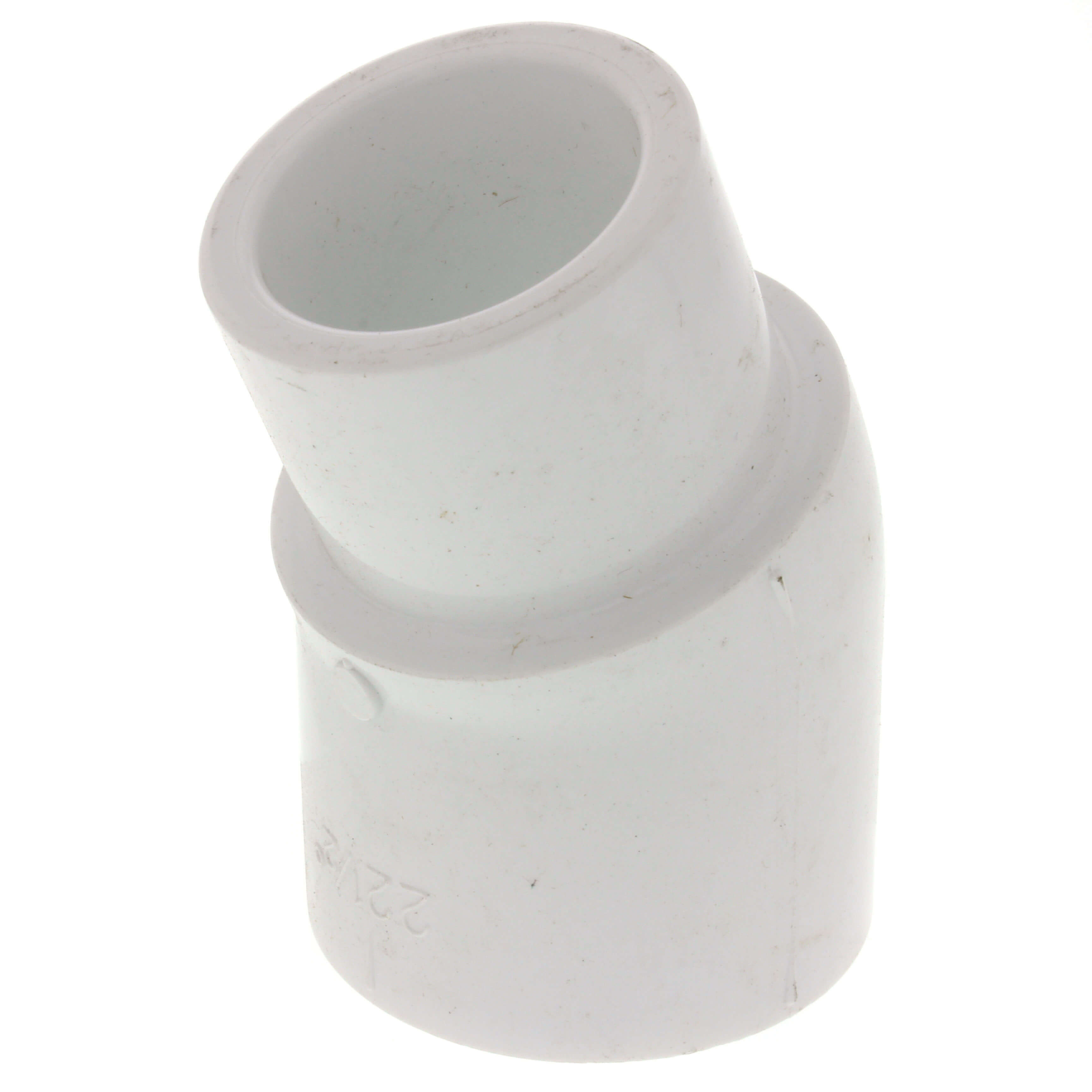 SPEARS VALVES 442-015 22-1/2 Deg. Street Elbow, Spigot x Socket, 1-1/2 Size, PVC | BU6VVR