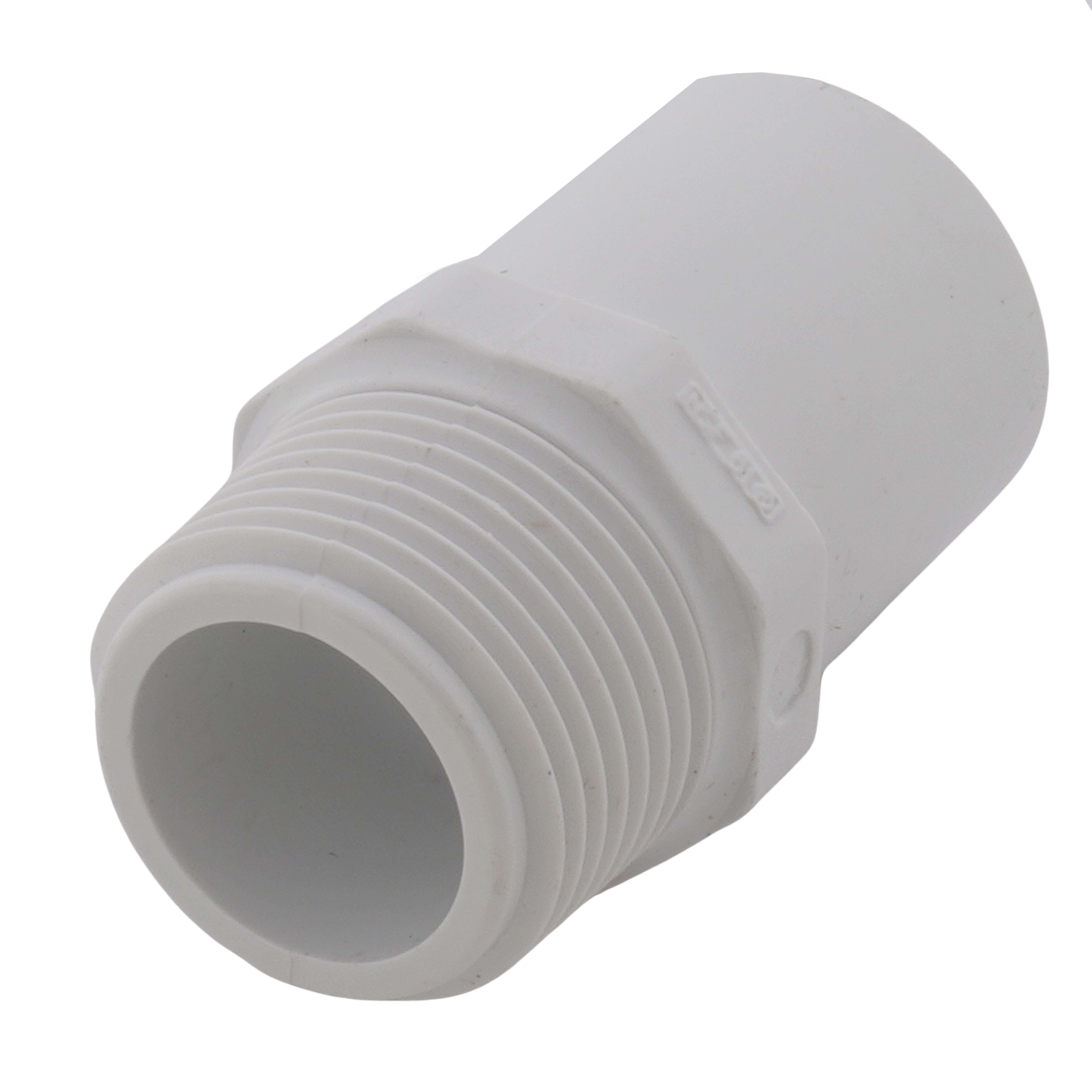 SPEARS VALVES 461-007 Male Adapter, Spigot x MPT, 3/4 Size, PVC | BU7JJN