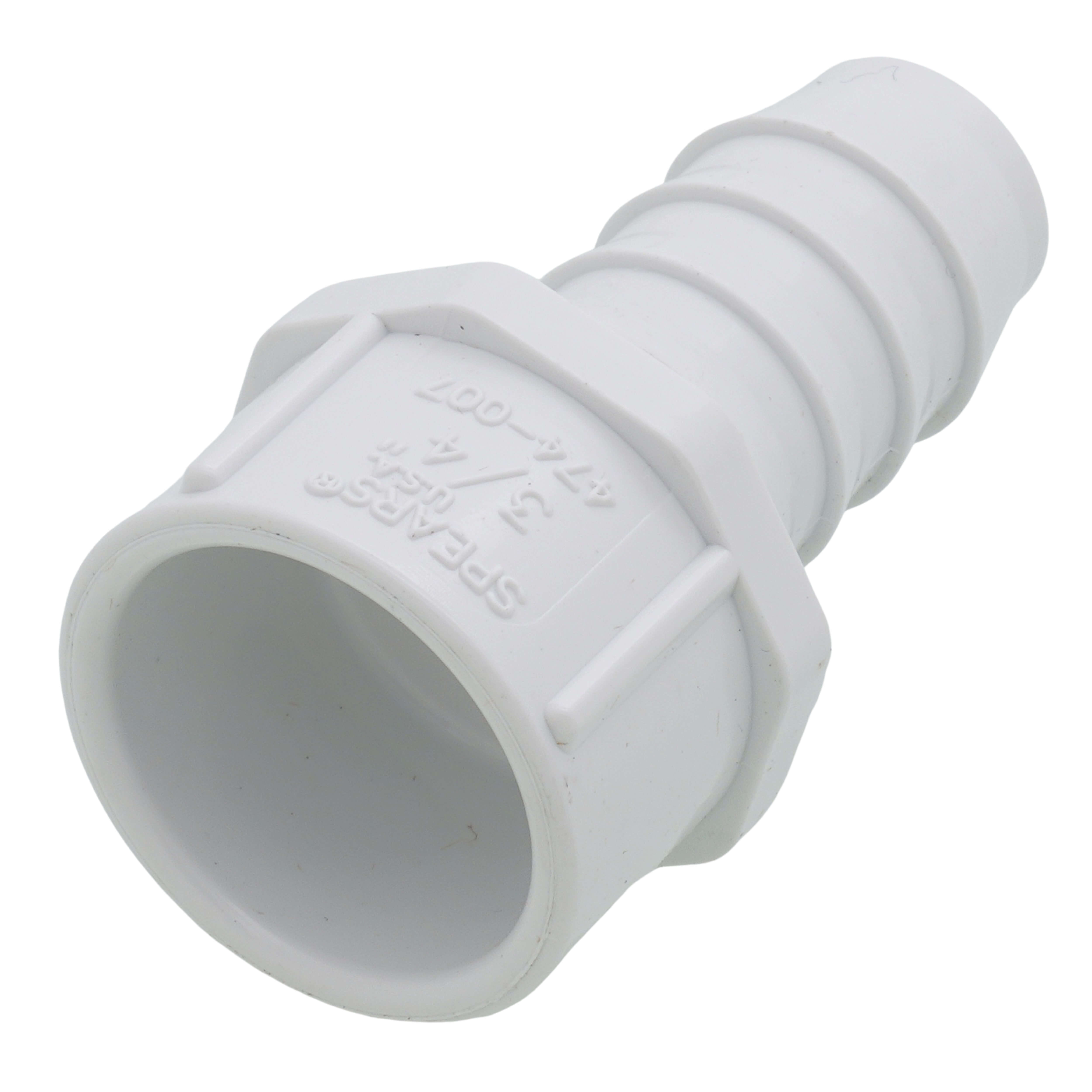 SPEARS VALVES 474-007 Adapter, Insert x Socket, 3/4 Size, PVC | BU6XVB