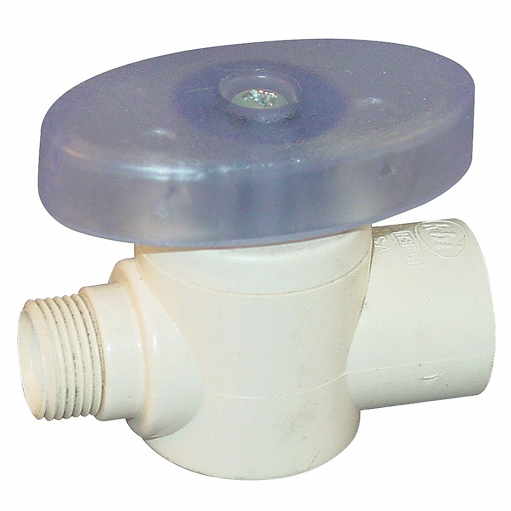 SPEARS VALVES 7422CM-073 Straight Supply Stop, Quarter Turn, 1/2 x 3/8 Inch Size, Socket x Thread | CC2WPZ