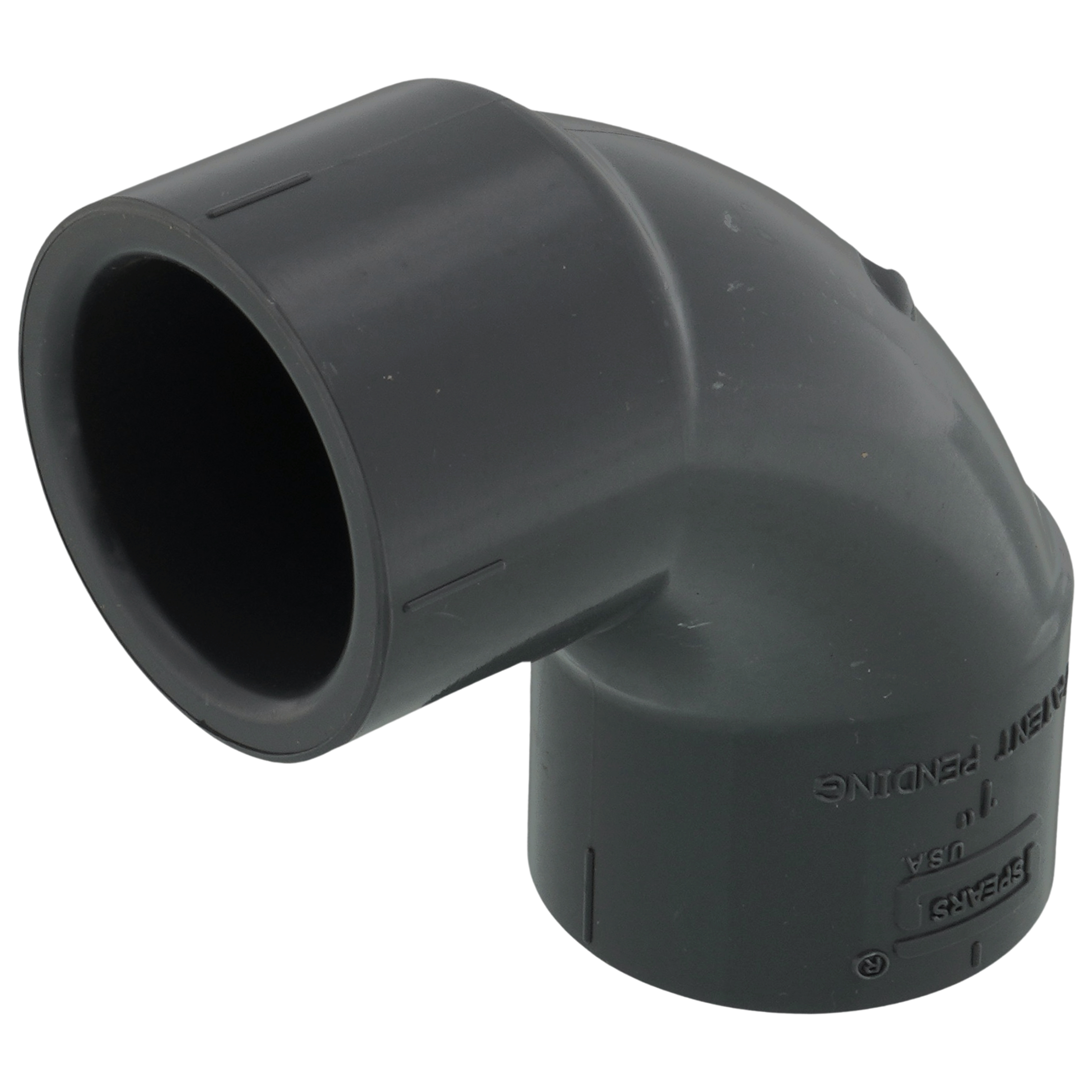 SPEARS VALVES 806-010S Long Sweep Elbow, 90 Deg., Socket, Schedule 80, 1 Size, PVC | BU7AFN