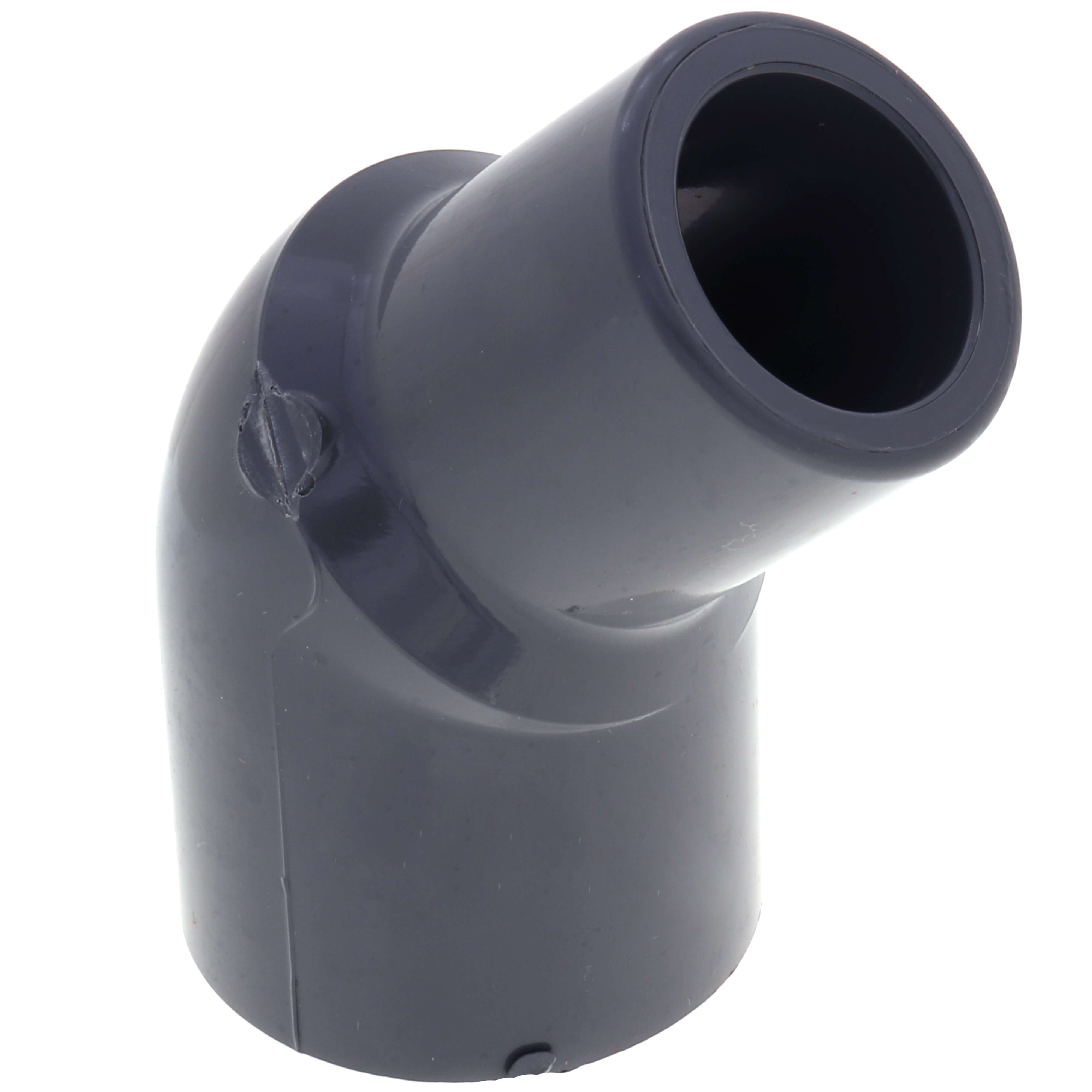 SPEARS VALVES 827-010 Street Elbow, 45 Deg., Spigot x Socket, Schedule 80, 1 Size, PVC | BU7NDG