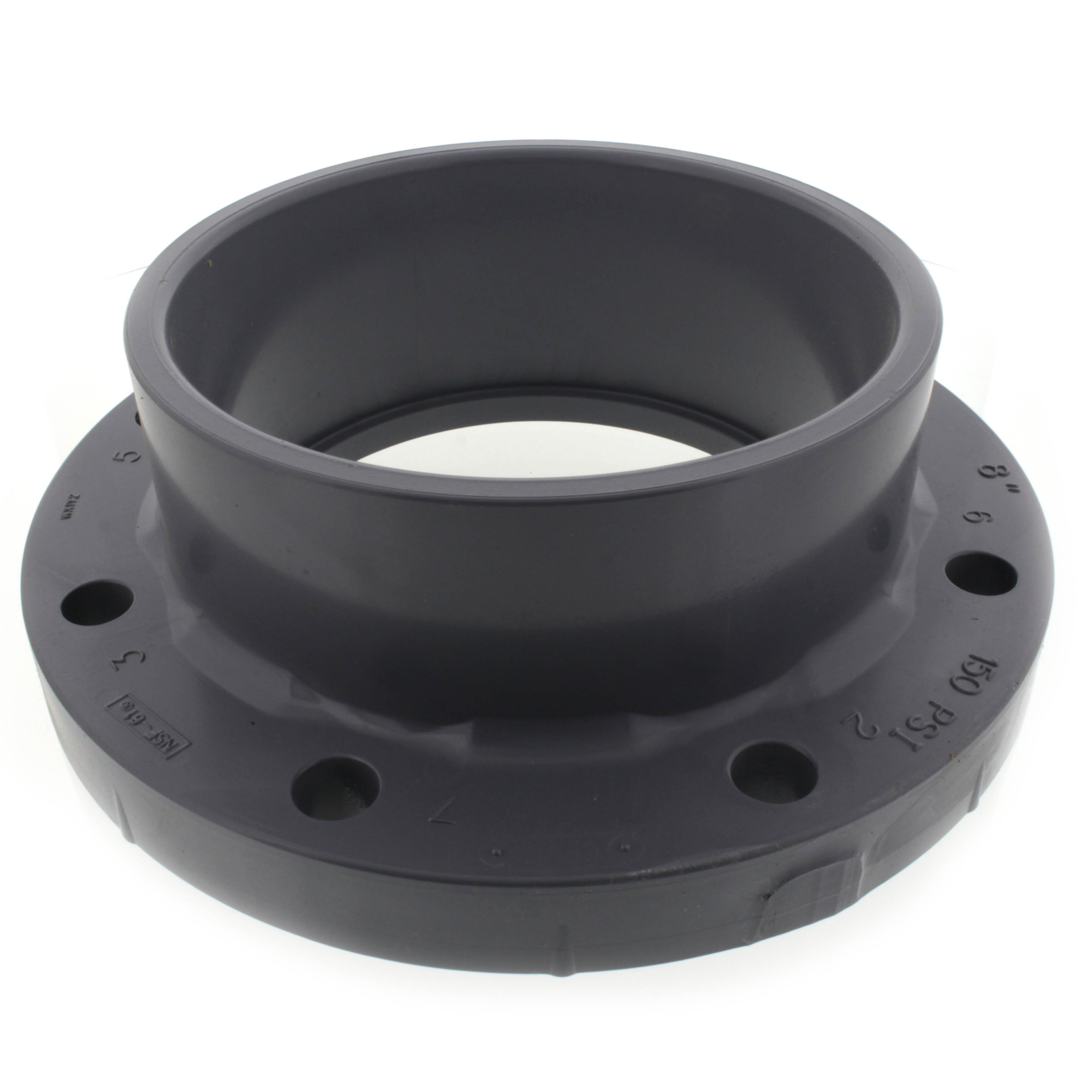 SPEARS VALVES 851-080C Flange, Socket, Class 150, 150 PSI, 8 Size, CPVC | BU7EEG