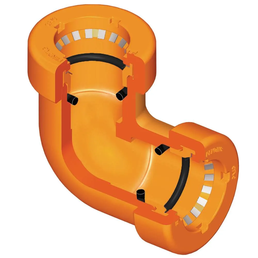 SPEARS VALVES GL4206-010 90 Deg. Elbow, 1 Size, CPVC | BU7YLQ