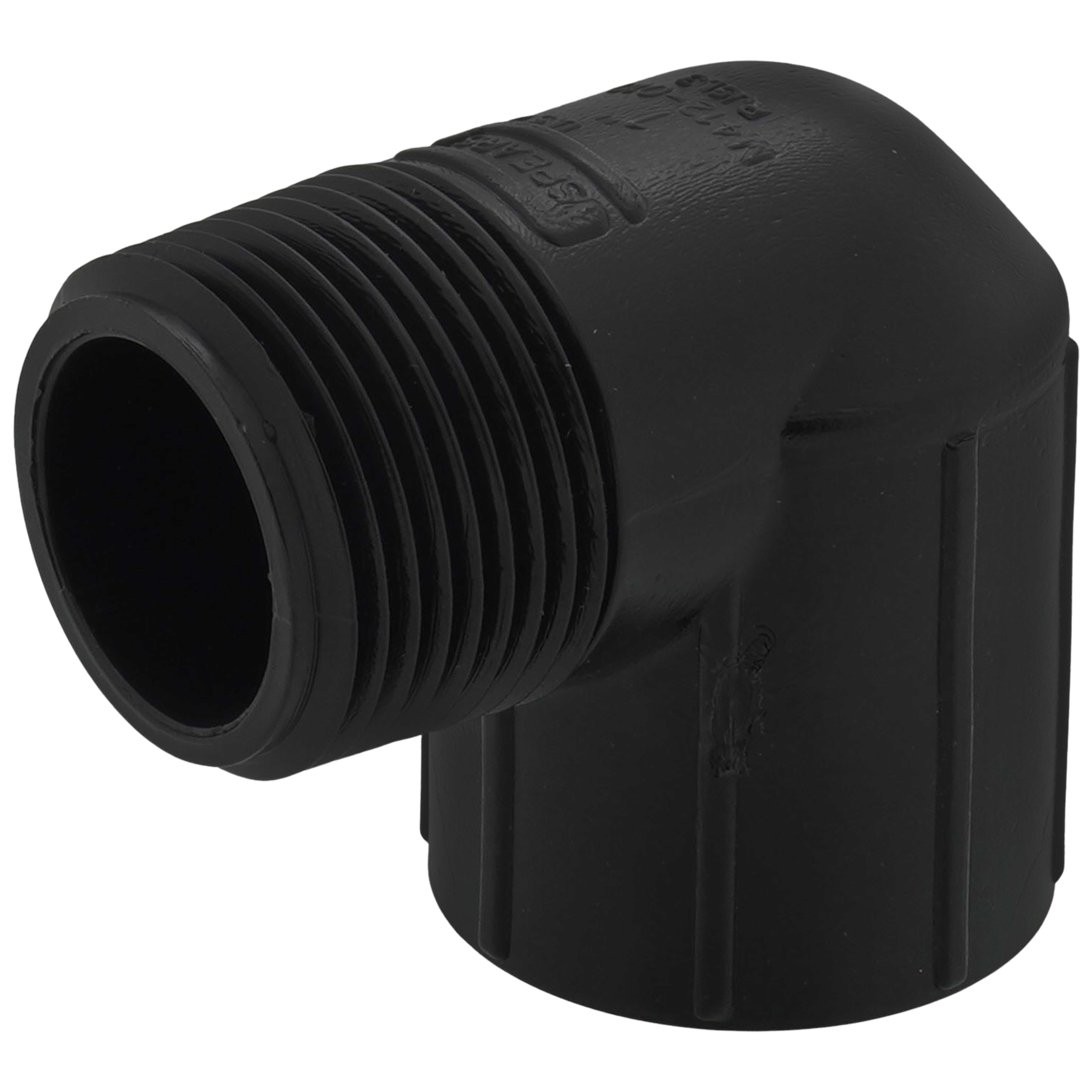 SPEARS VALVES M412-010 Street Elbow, 90 Deg., MPT x FPT, 1 Size, HDPE | BU7YXK