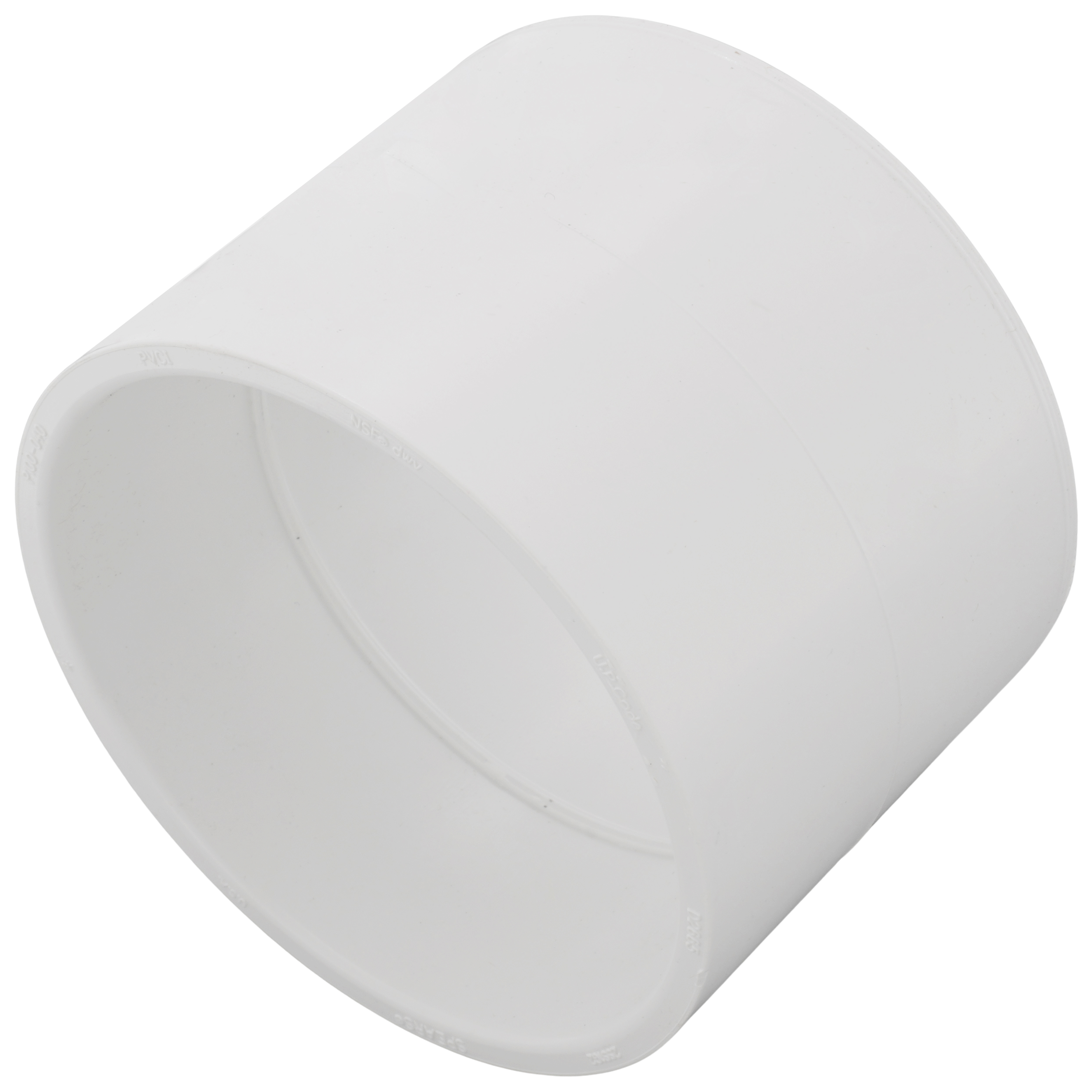 SPEARS VALVES P100-040 Drain Waste Vent Coupling, Hub x Hub, 4 Size, PVC | BU7HMR