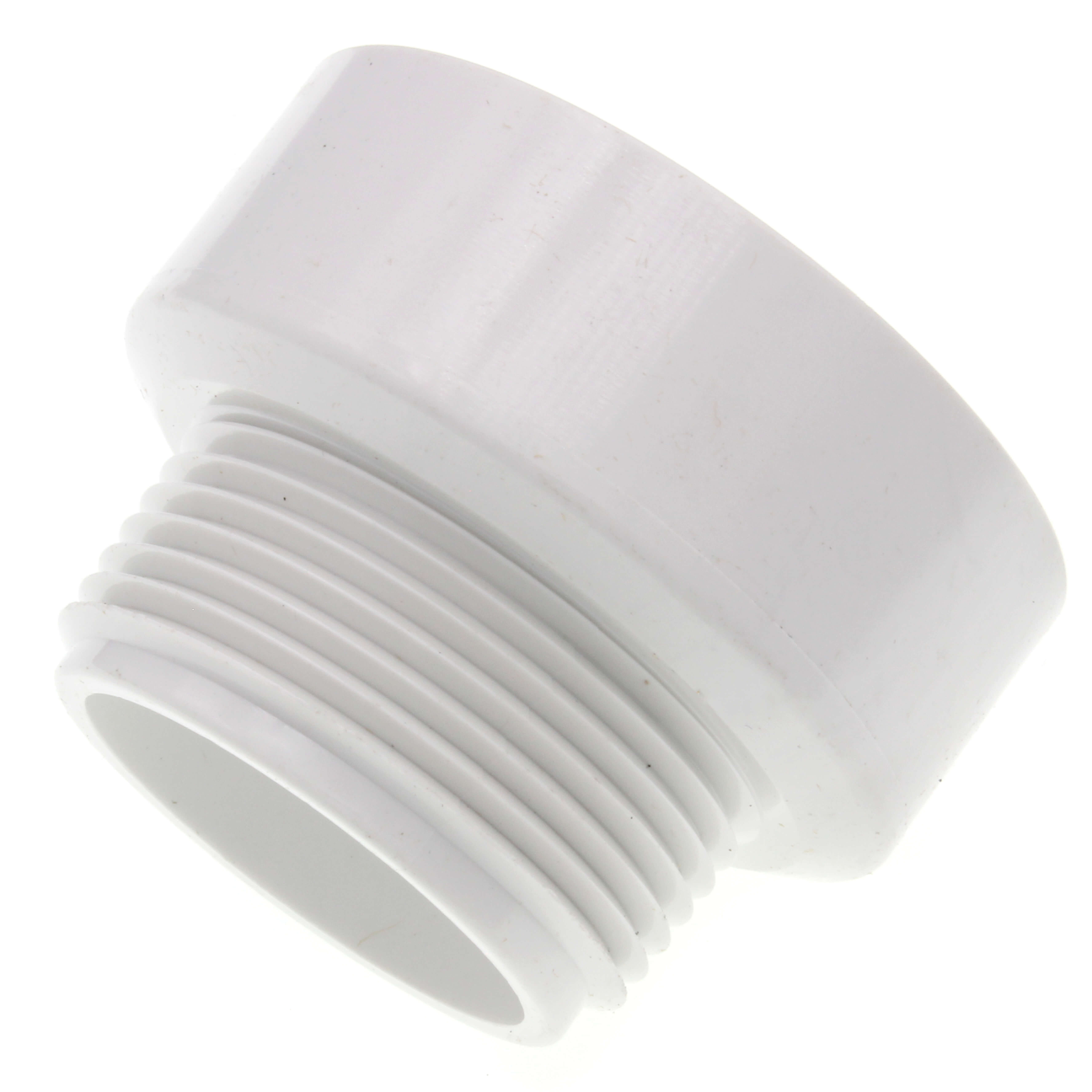 SPEARS VALVES P109-169 Drain Waste Vent Male Adapter, MPT x Hub, 1-1/4 x 1-1/2 Size, PVC | BU7JYK