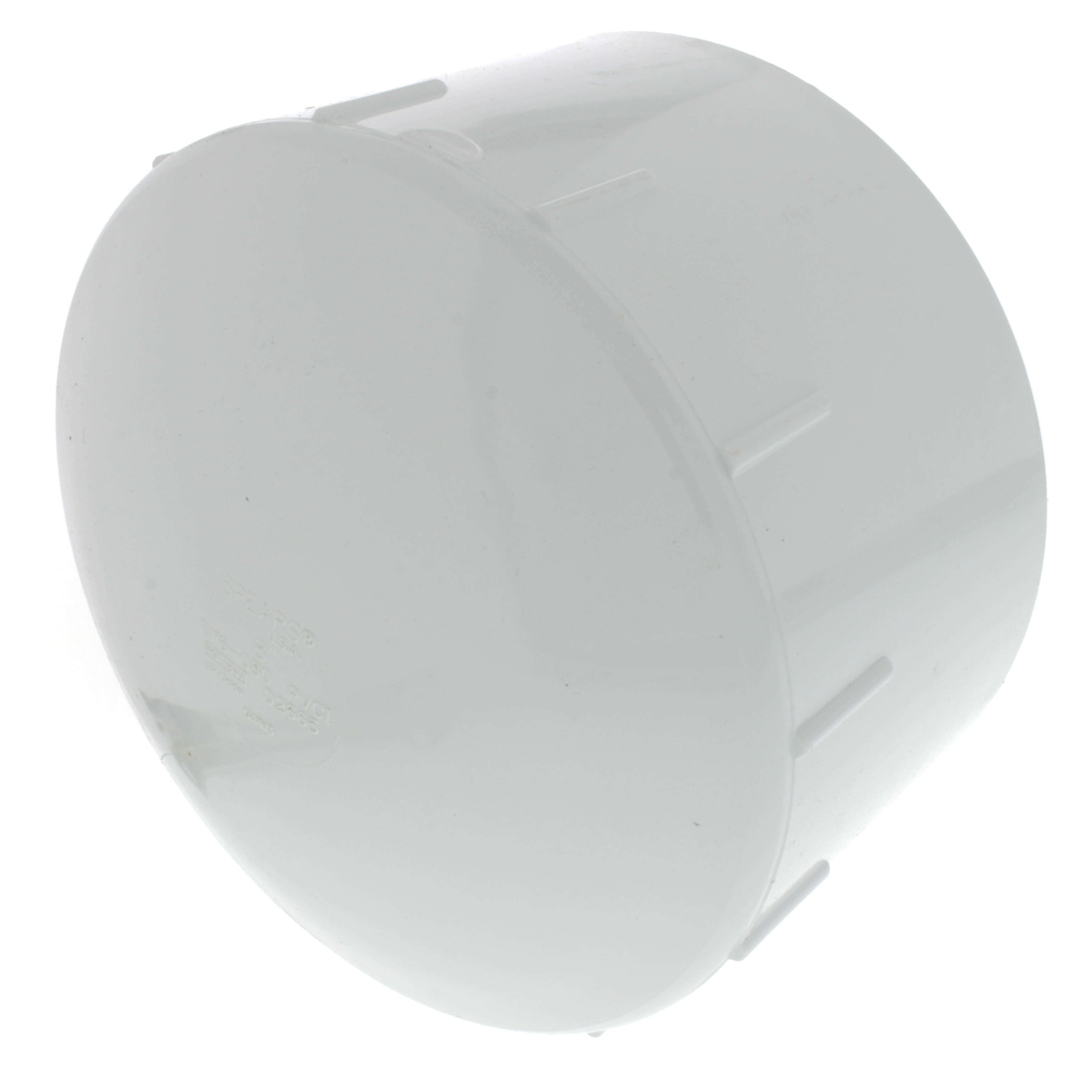 SPEARS VALVES P116-080 Drain Waste Vent Cap, Hub, 8 Size, PVC | BU7KFU