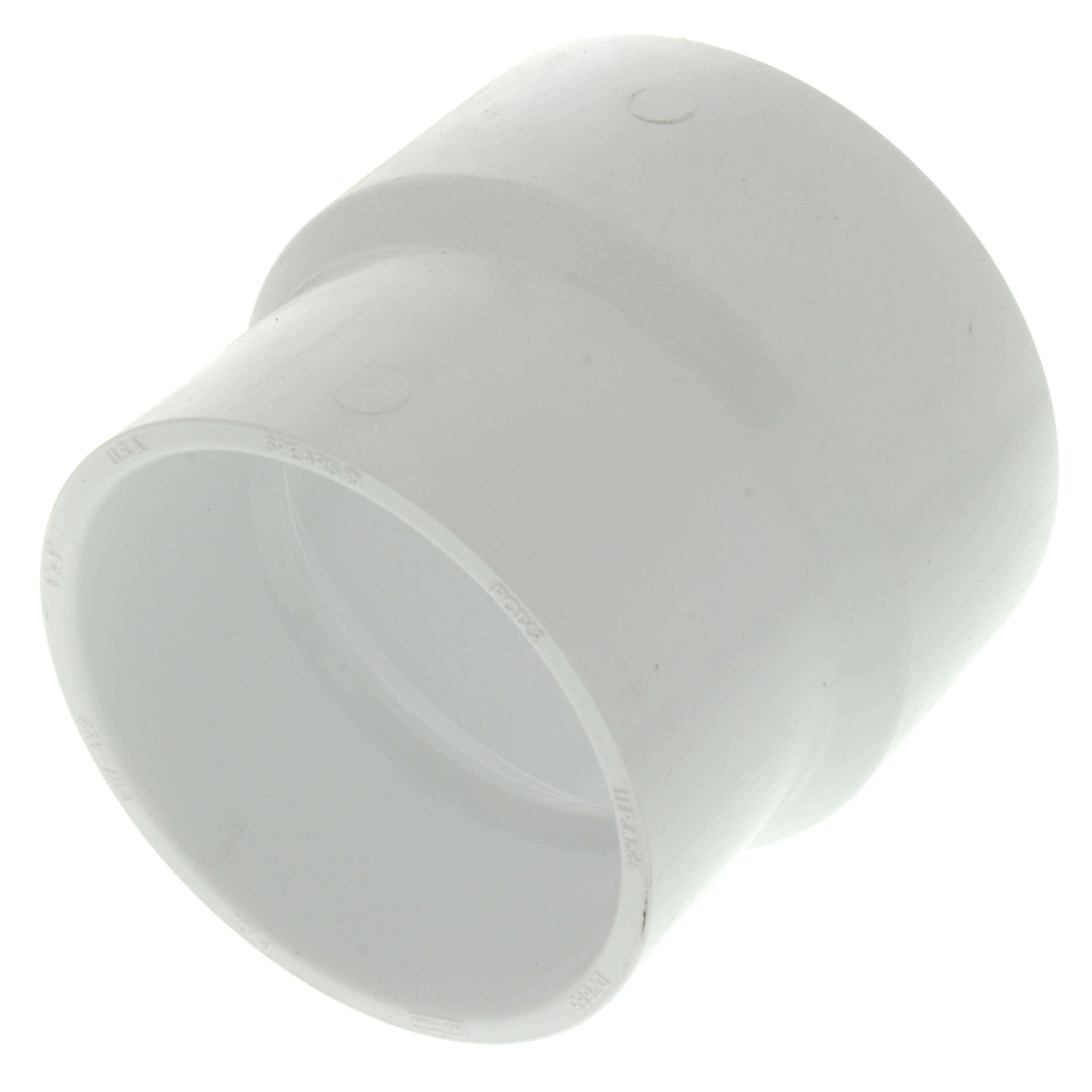 SPEARS VALVES P117-422 Transition Coupling, S and D Hub x DWV Hub, 4 x 3 Size, PVC | BU7JXU