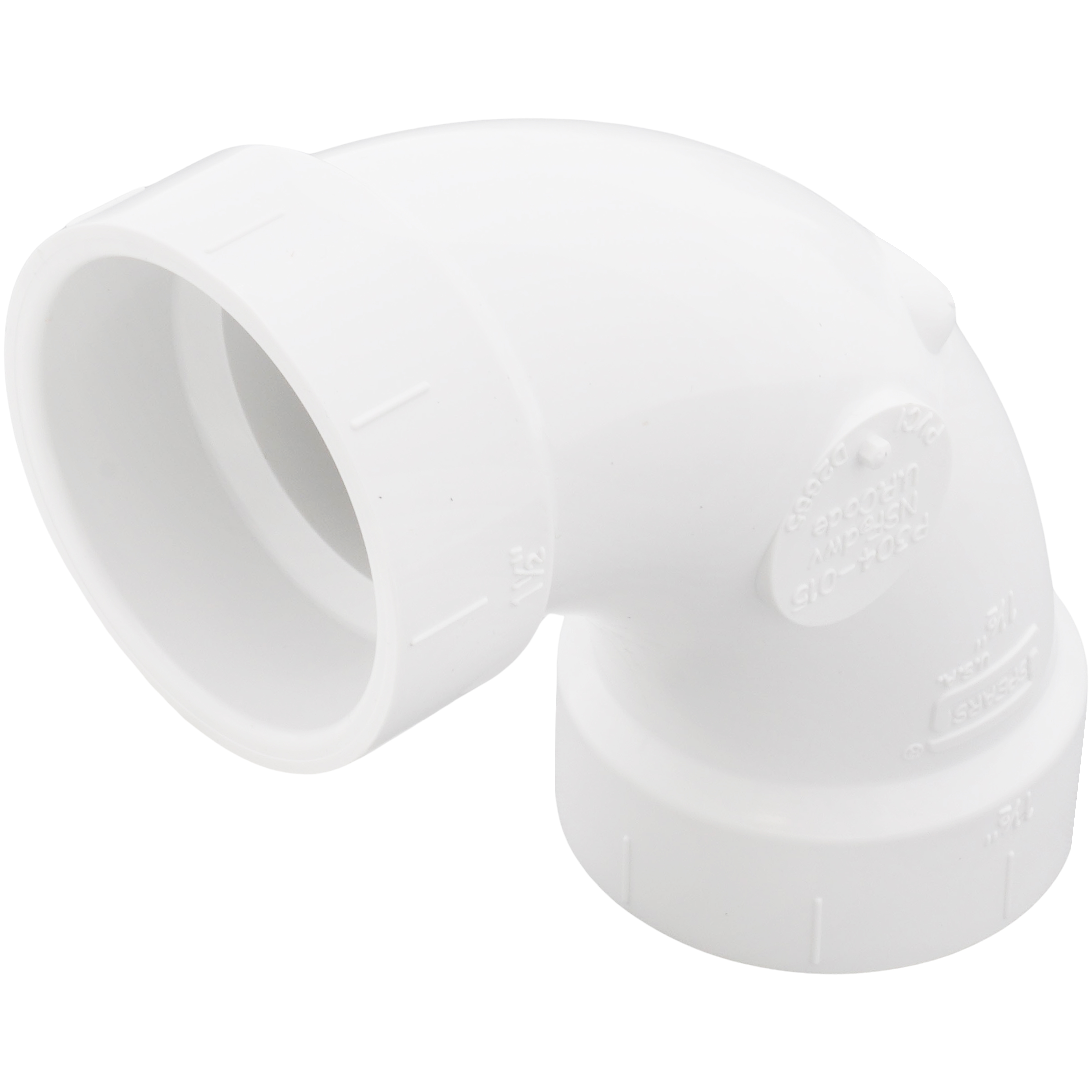 SPEARS VALVES P304-015 Drain Waste Vent Long Sweep 1/4 Bend, Hub x Hub, 1-1/2 Size, PVC | BU7JCG