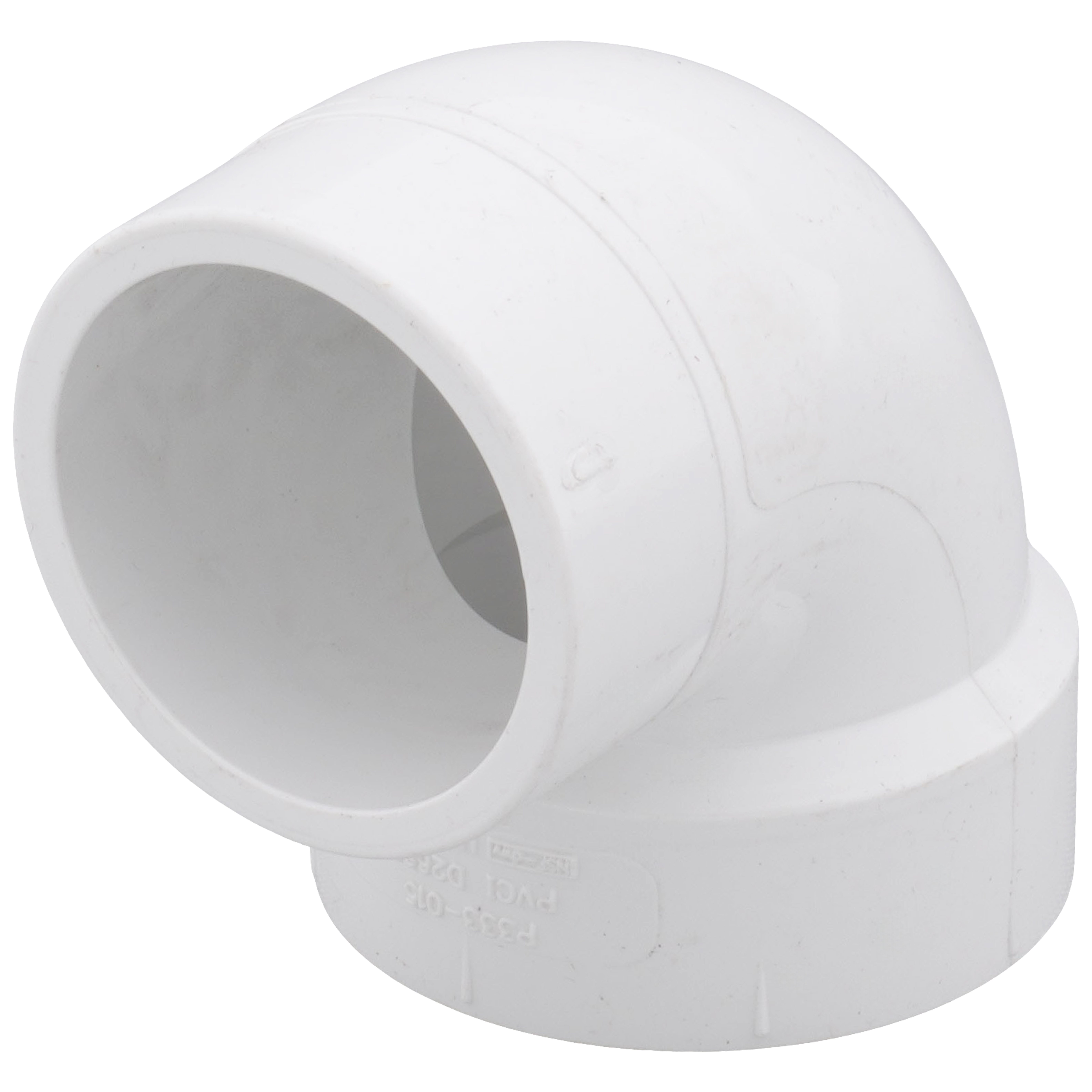SPEARS VALVES P333-015 Drain Waste Vent Street Elbow, Hub x Spigot, 1-1/2 Size, PVC | BU7KMK