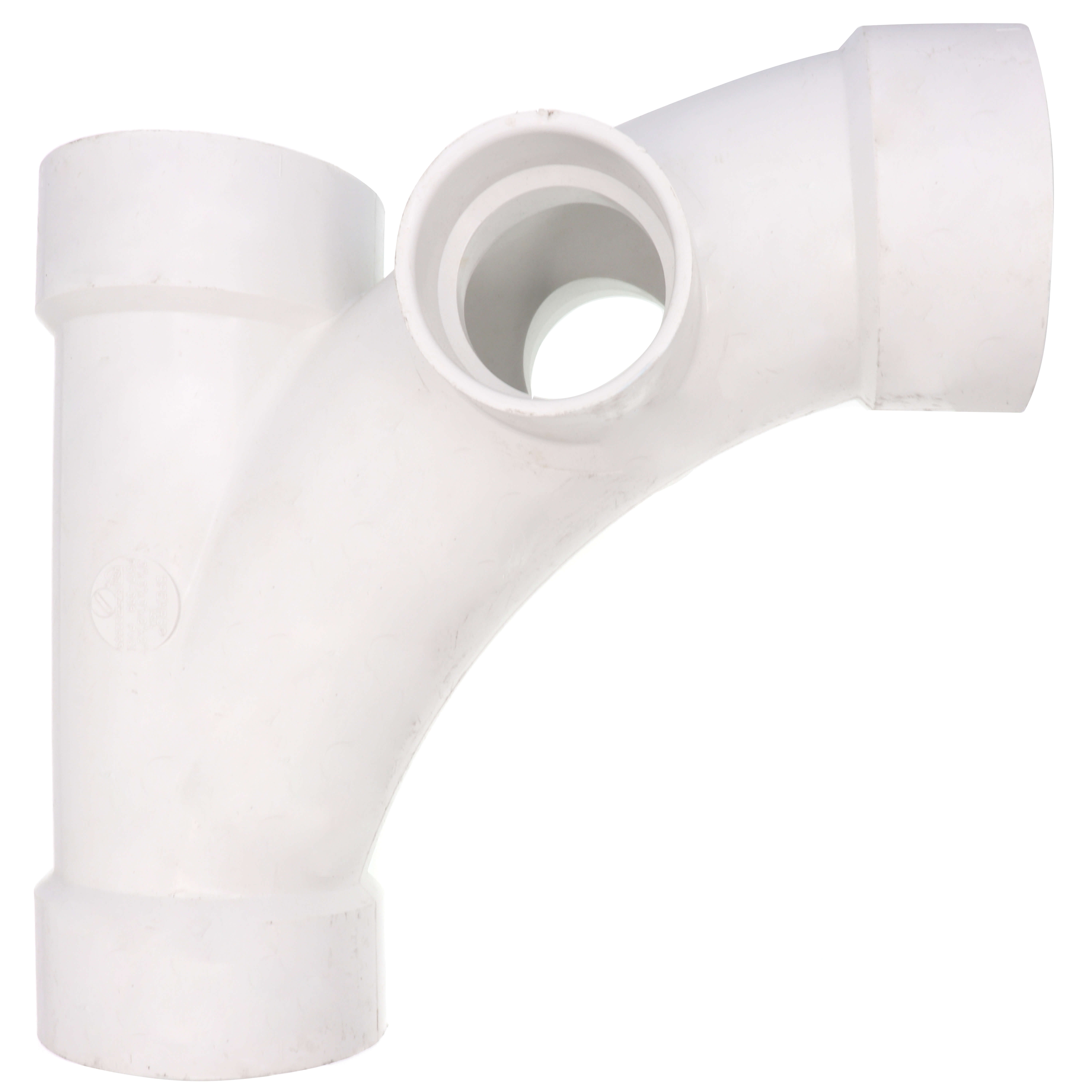 SPEARS VALVES P517-338 Combination Wye, 1/8 Bend, Right Inlet, 3 x 3 x 3 x 2 x 2 Size, PVC | BU8AVM