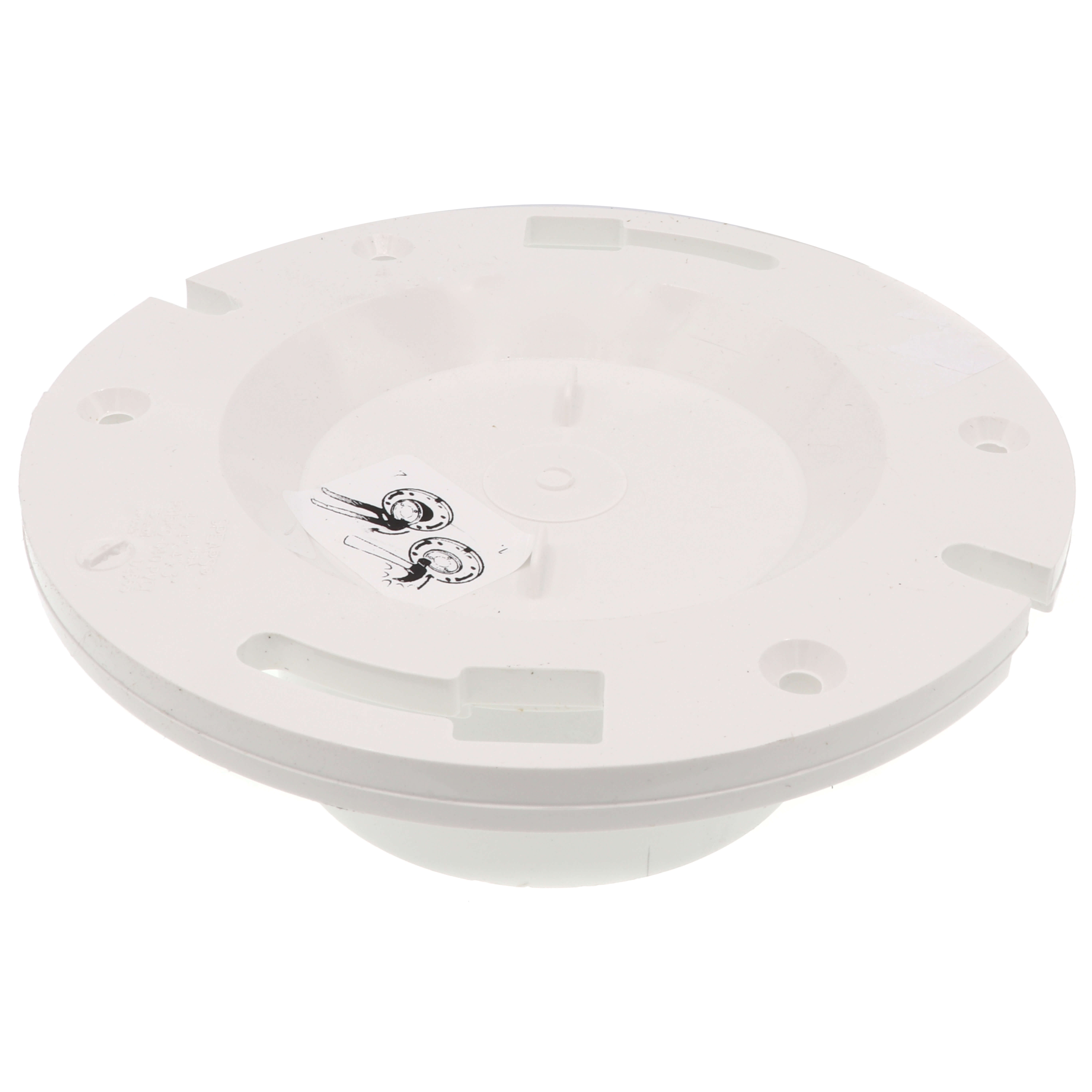 SPEARS VALVES P815KO-040 Drain Waste Vent Flush Closet Flange, With Ko Hub, 4 x 4/4 x 3 Size, PVC | BU7NZZ