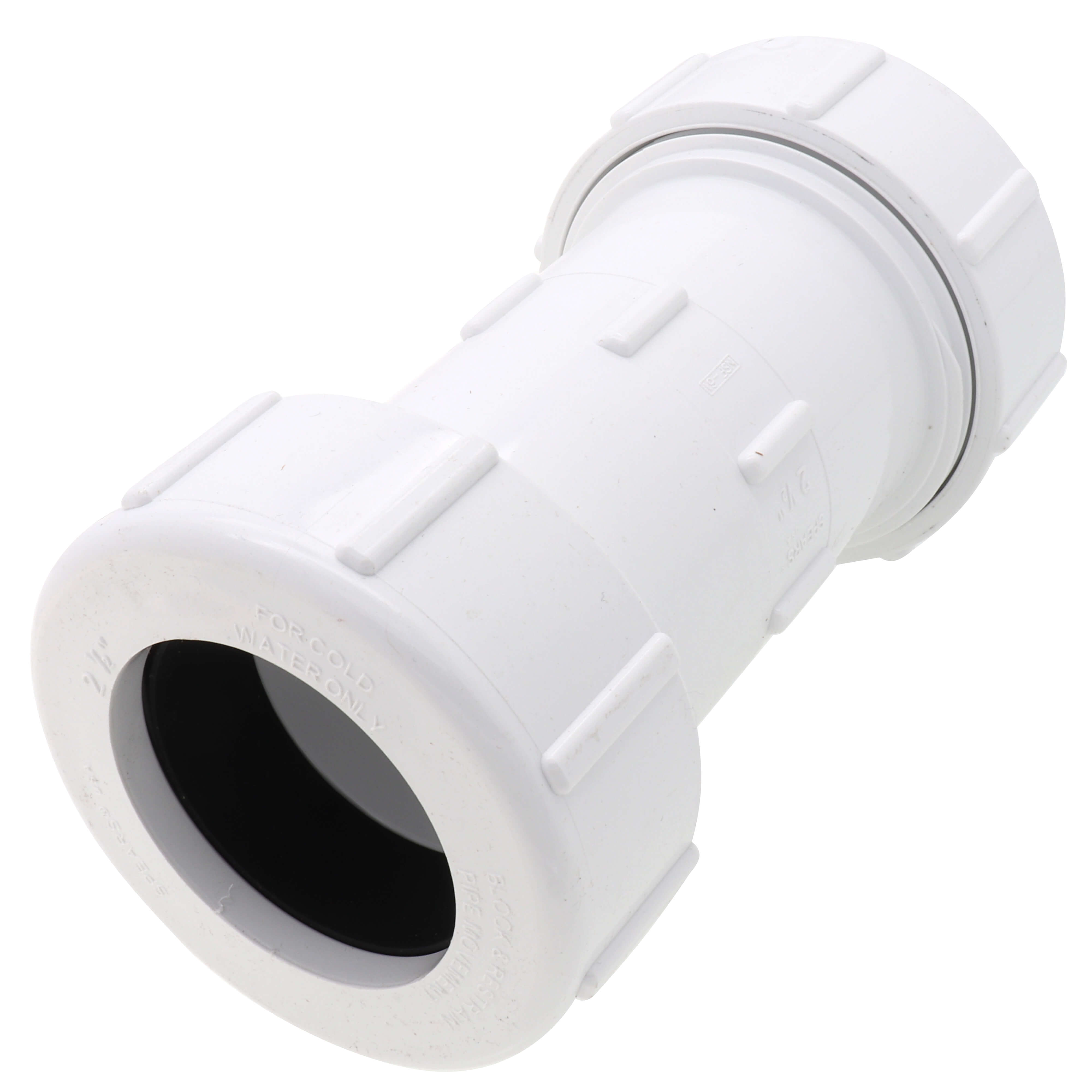 SPEARS VALVES S110-25 Compression Coupling, 2-1/2 Size, PVC | BU7JGC