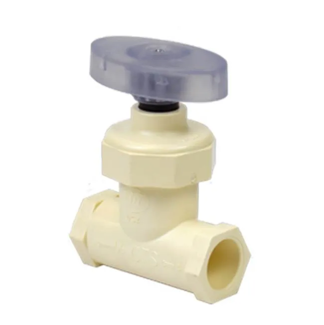 SPEARS VALVES SCC-0750-COH Stop Valve, With Clear Handle, 3/4 Size, CPVC | CB8CWW