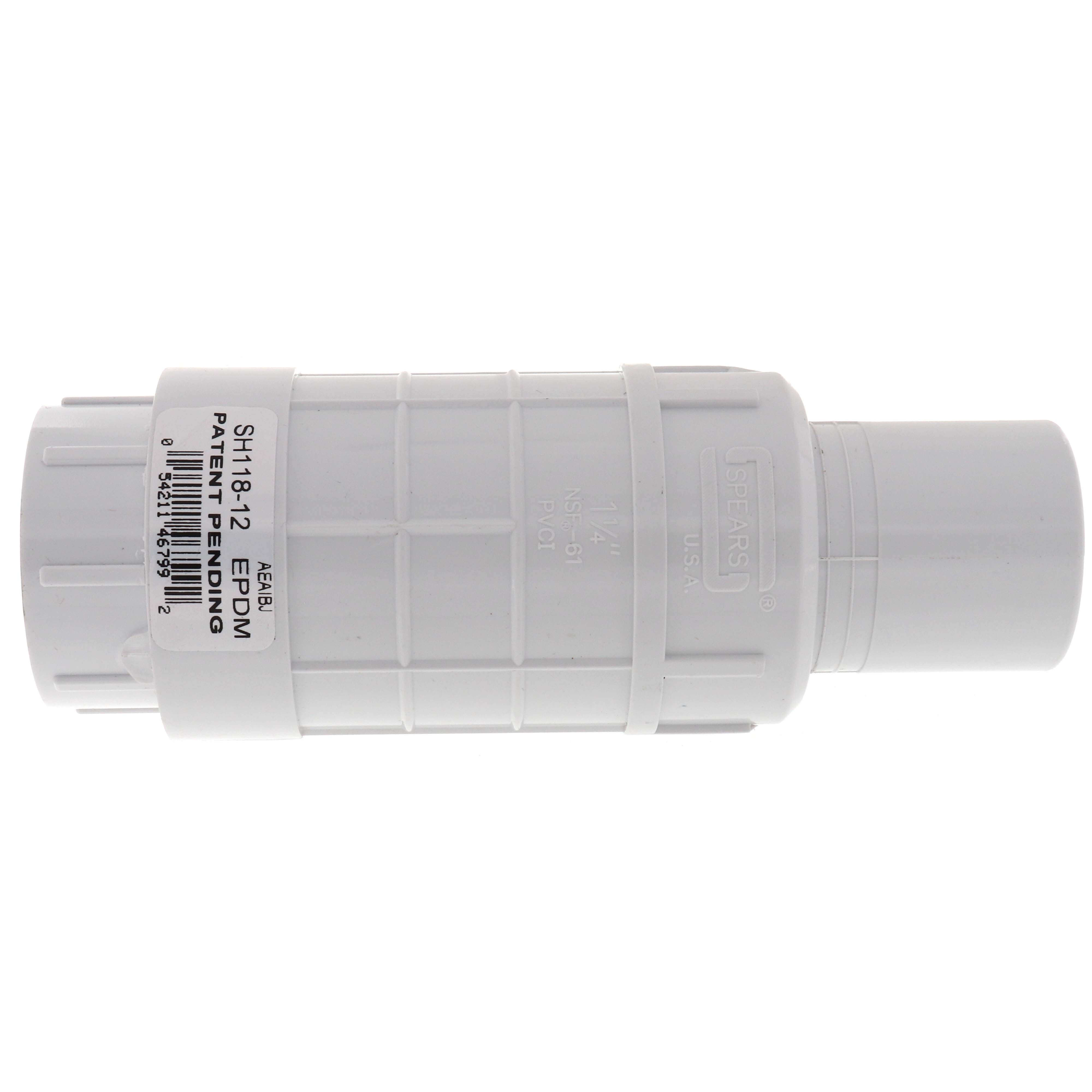 SPEARS VALVES SH118-12 Repair Coupling, Short, Spigot x Socket, 1-1/4 Size, PVC | BU8BVK