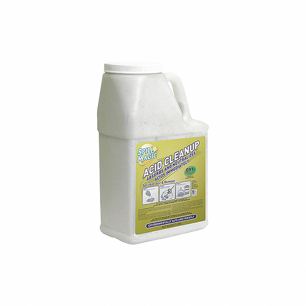 Absorbent Acid, White, 5 Inch L