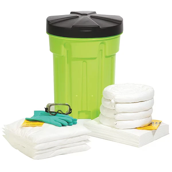 Spill Kit/Station, Drum, Oil-Based Liquids