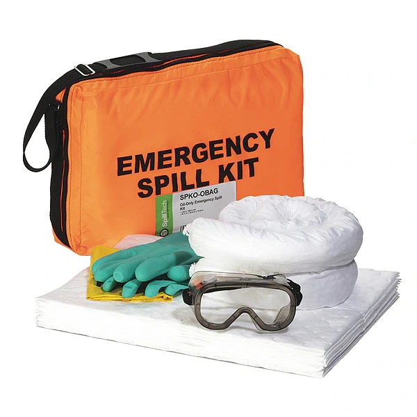Spill Kit/Station, Bag, Oil-Based Liquids