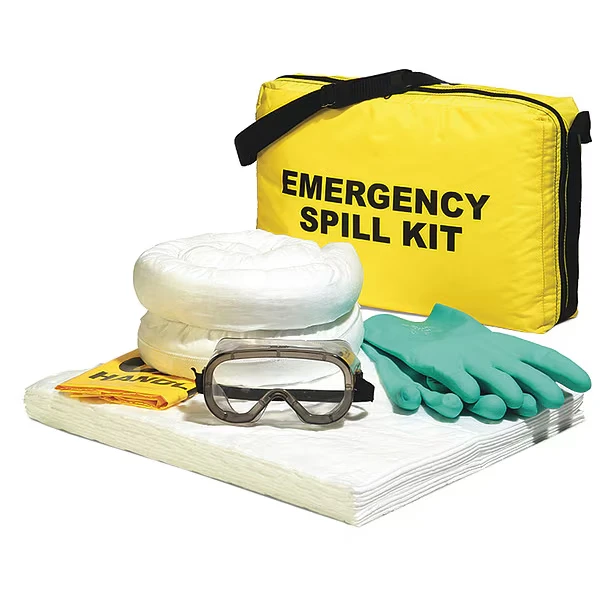 Spill Kit/Station, Bag, Oil-Based Liquids