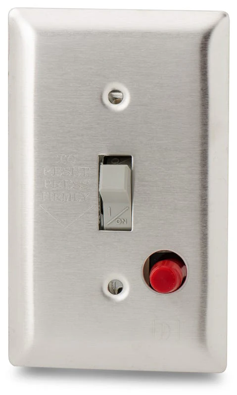 Non-Reversing Starter, 2 Pole, Stainless Steel Plate