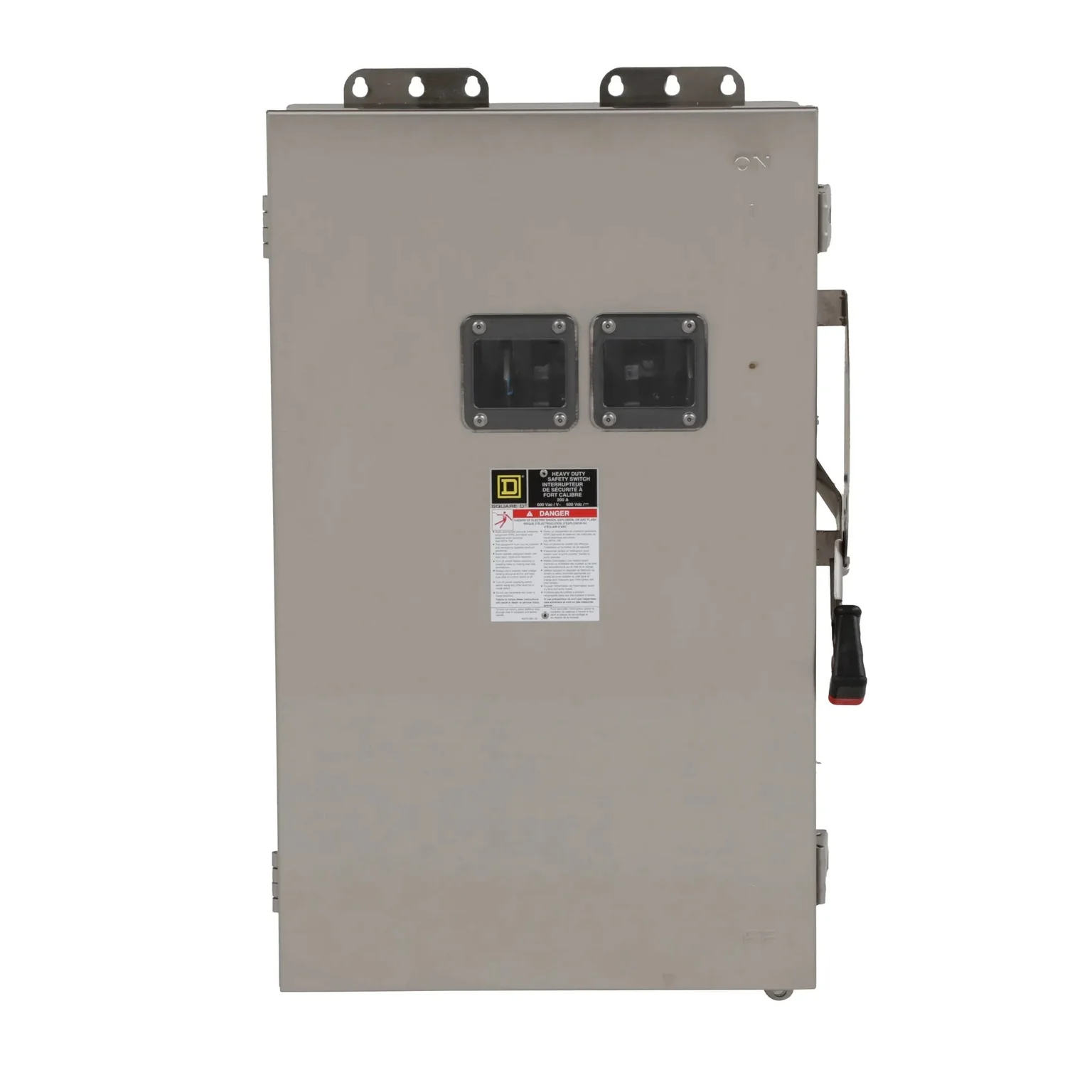 Switch, 200A, 600V, 3 Pole, Fusible, H Frame Type
