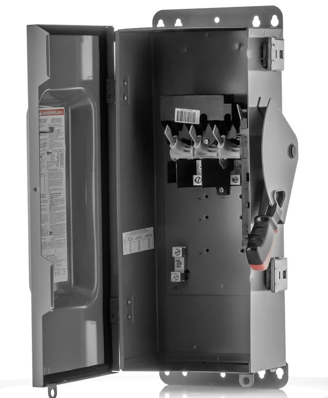 Switch, 100A, 600V, 3 Pole, Non-Fusible, HU Frame Type