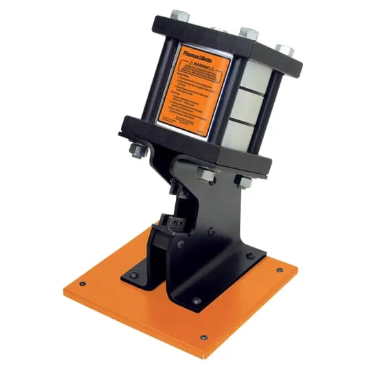 Pneumatic Crimping Tool, 22 To 6 AWG Cable/Wire Size, 100 Psi Pressure Rating