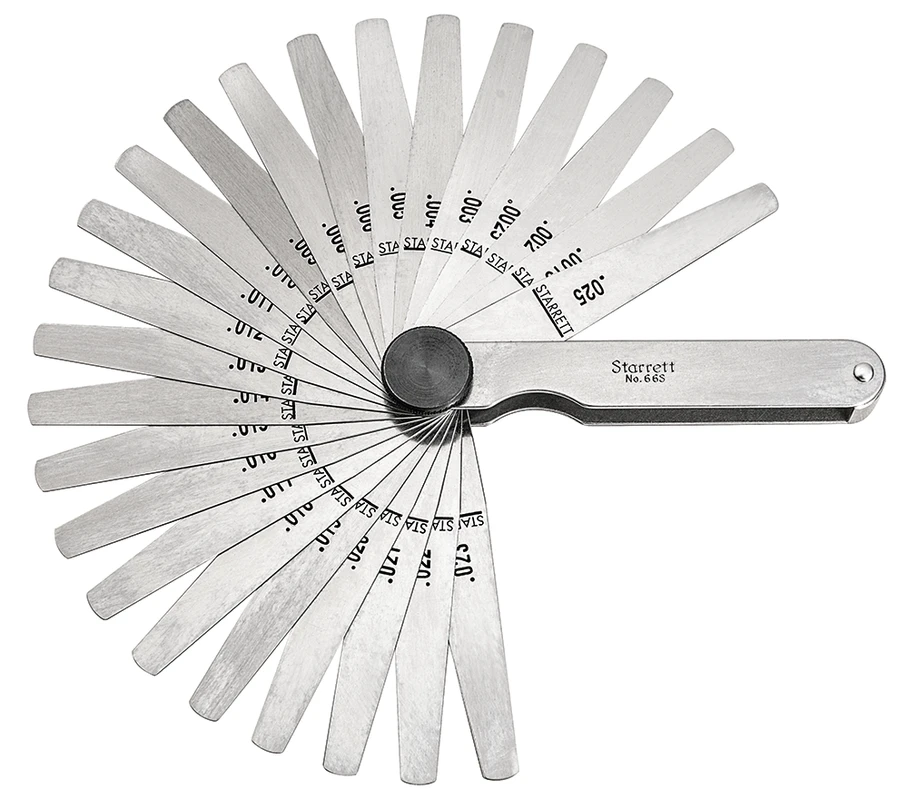 Thickness Gage, 0.0015-0.025 Inch Range
