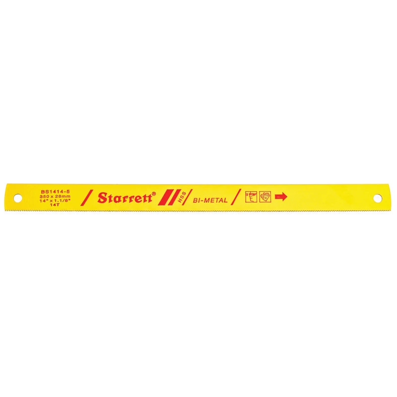 Bi-Metal Saw Blade, 14 x 1-1/8 x .050 x 14T