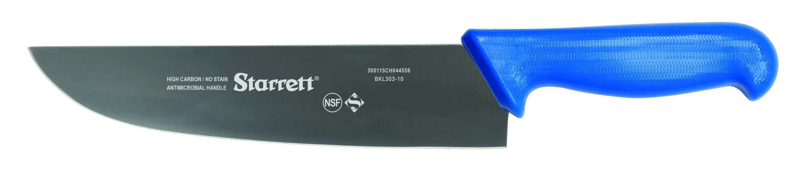 Chef Knife, Wide Straight, 250 mm Size, Blue