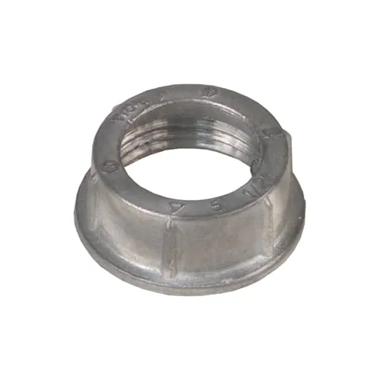 Conduit Bushing, 105 Deg C Temp Range, Die Cast Zinc, 1000PK