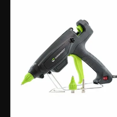 Glue Gun, Corded, 2.5 lb/hr, Finger Trigger Actuator, Manual Feed, 120V