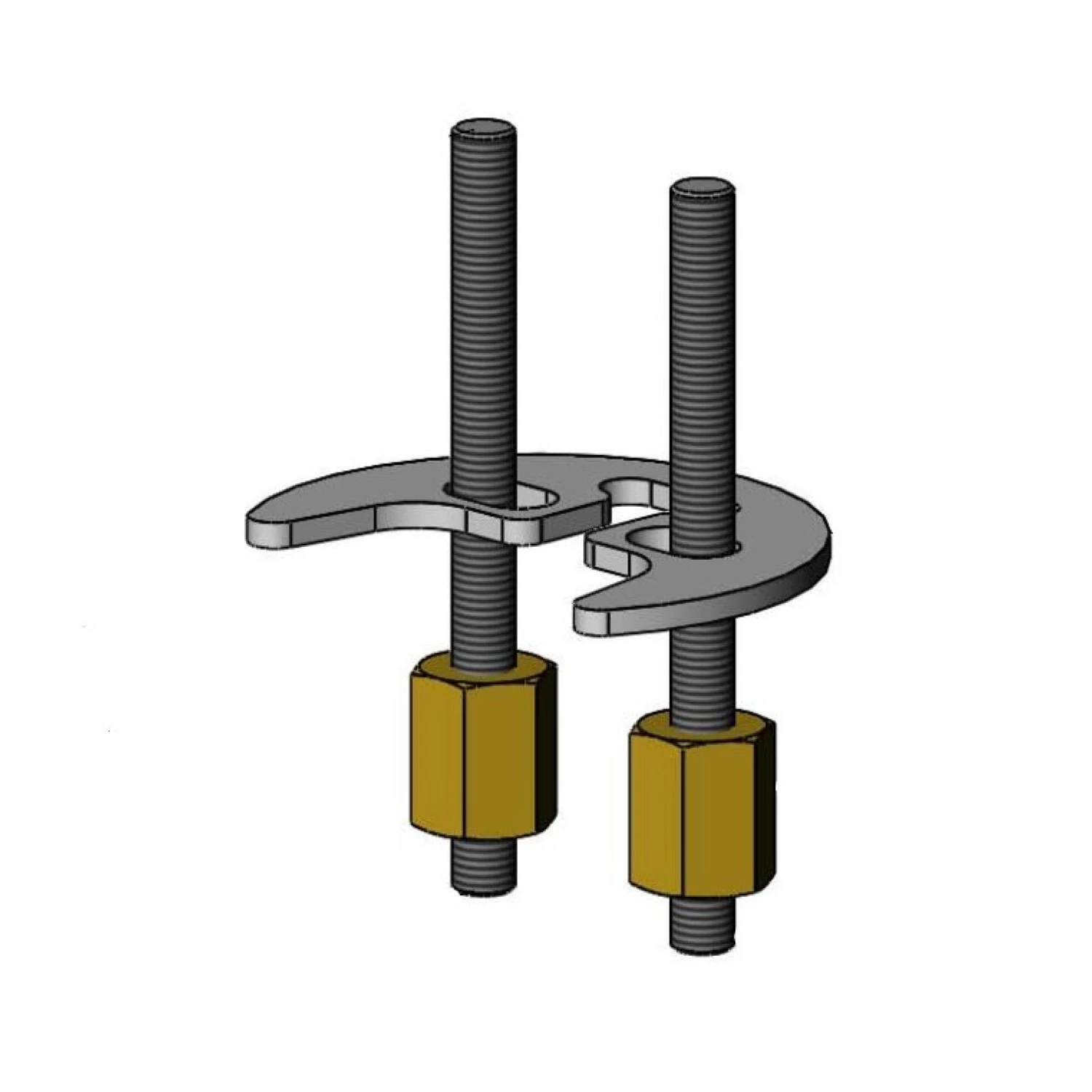 T&S 018233-45 Mounting Hardware Kit | CL6UNJ