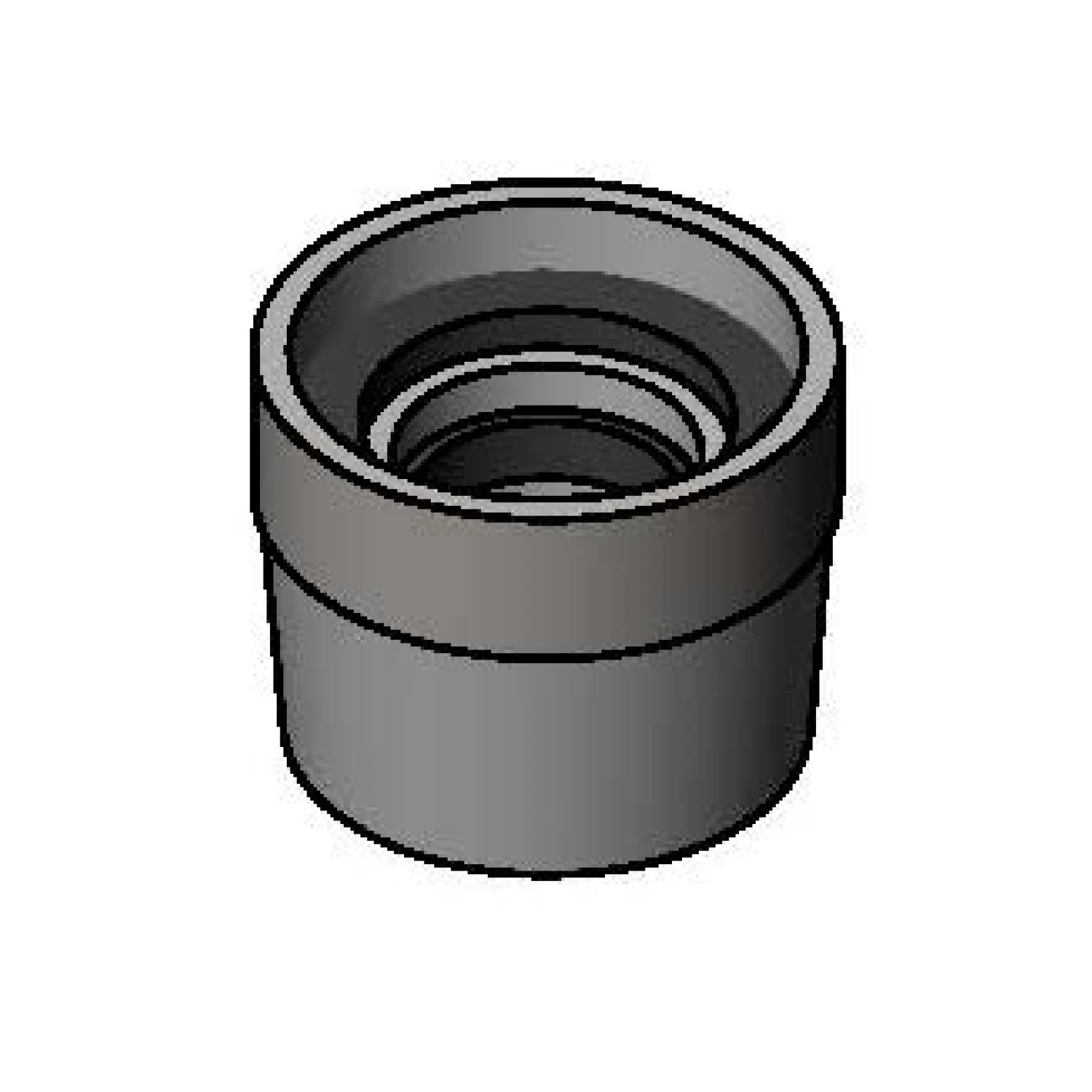 T&S 020108-45 Adapter, 3/8 Inch NPT Female x 55/64-27 Union Female | CL6UNR