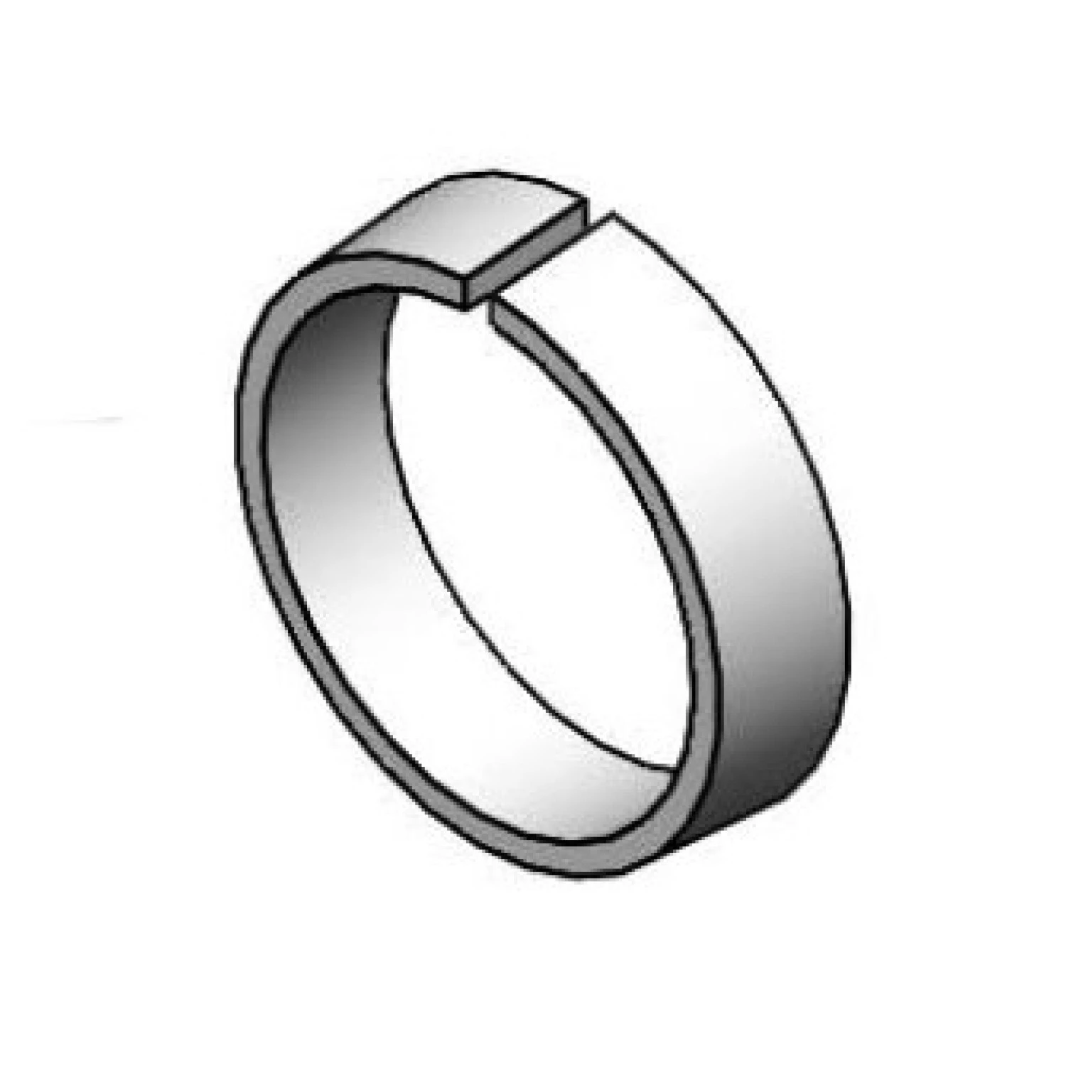 T&S 020231-20 Deck Plate Spacer | CL6UNT