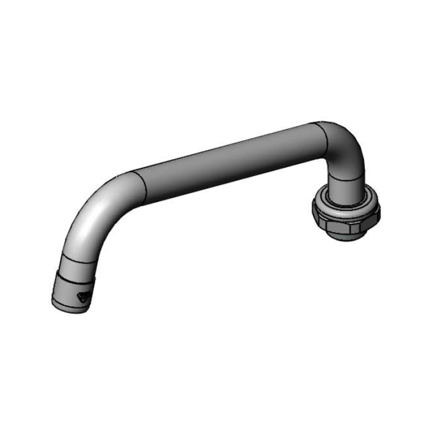 T&S 5SP-08-F15 Swing Nozzle, 8 1/8 Inch Length, 1.5 GPM Aerator, 3/4-27 Union | CL6UUV