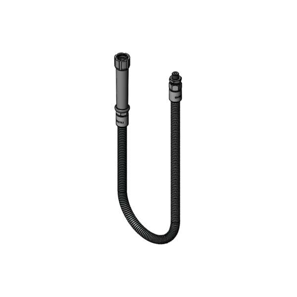 Flexible Hose, 36 Inch Size, SS, Fisher Adapter