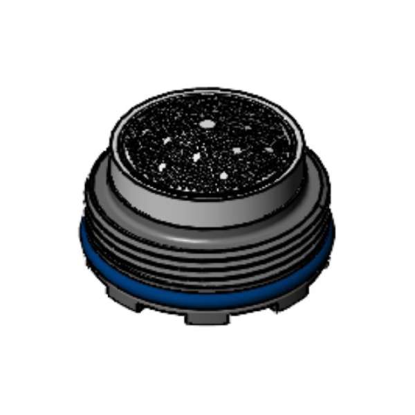 Concealed Aerator, VR Cache JR, 1.0 gpm, 1 Male Thread, VR Key