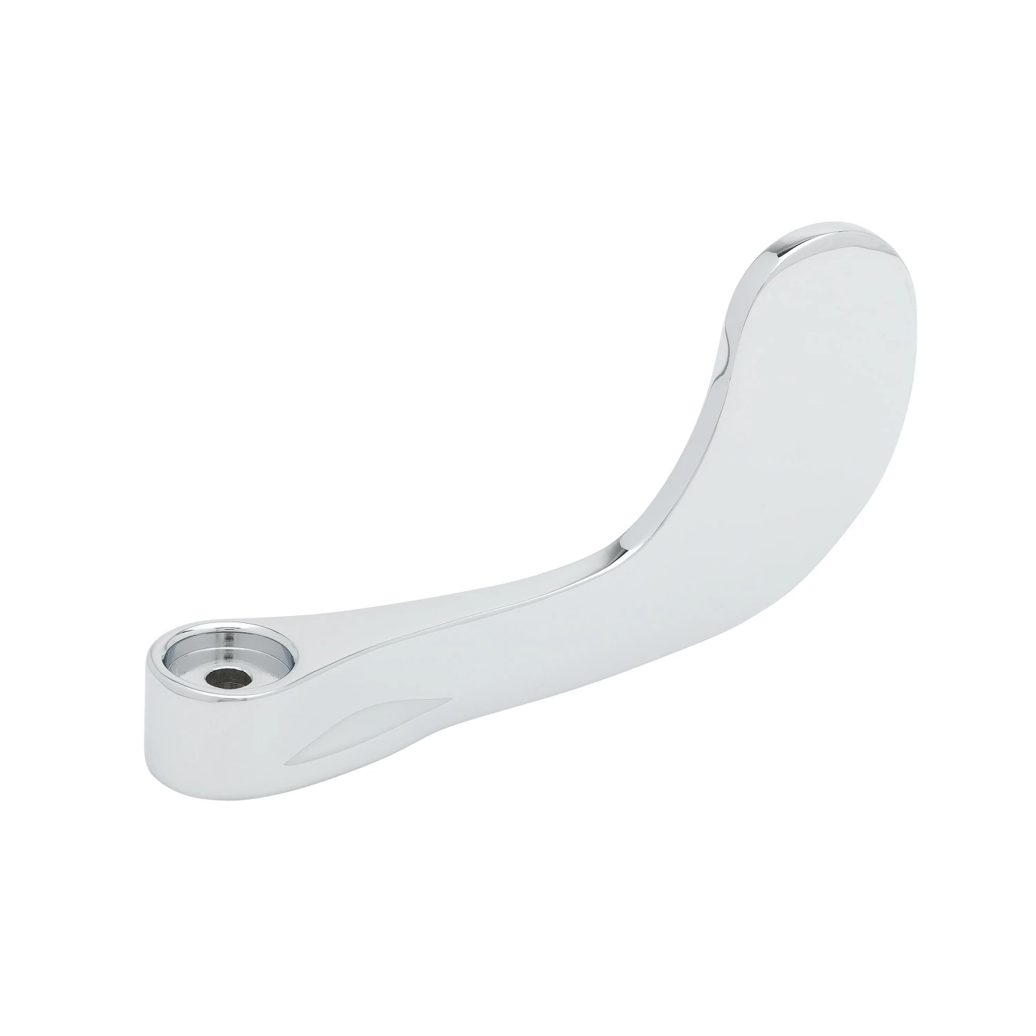 T&S B-WH4-NS-AM Wrist-Action Handle With Anti-Microbial Coating, 4 Inch, Blank | CL6VDG