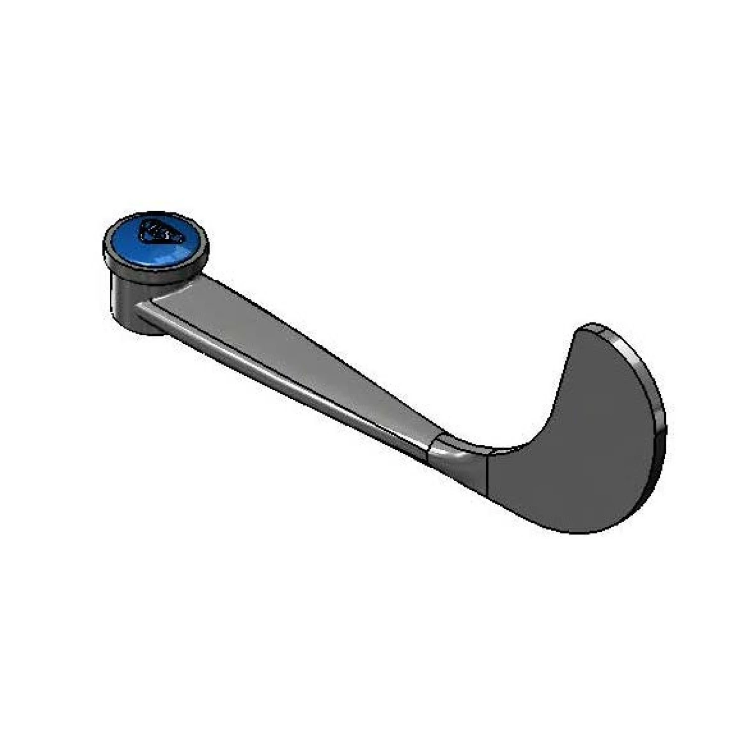 T&S B-WH6C-NS Wrist-Action Handle, 6 Inch, Cold Index, Screw | CL6VDH