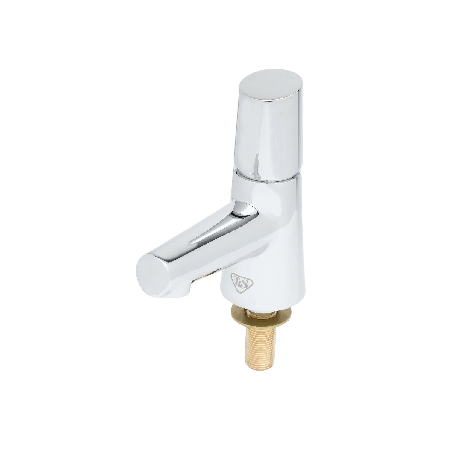 T&S BP-0723 Metering Lavatory Faucet, Polished Chrome | CL6VCZ