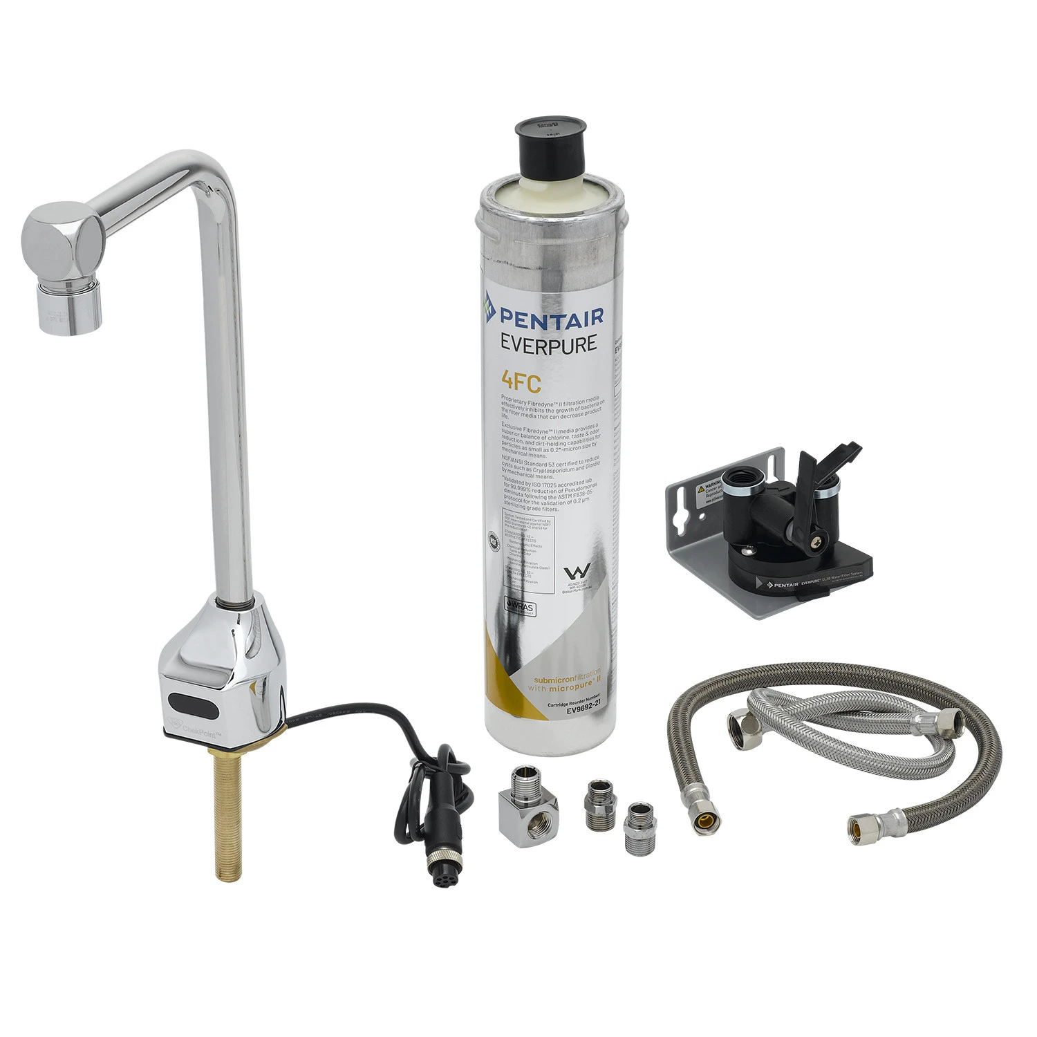 T&S EC-1210-10-WFK Sensor Glass/Bottle Filler, Water Filtration Kit, 10 Inch Outlet Clearance | CL6VEA